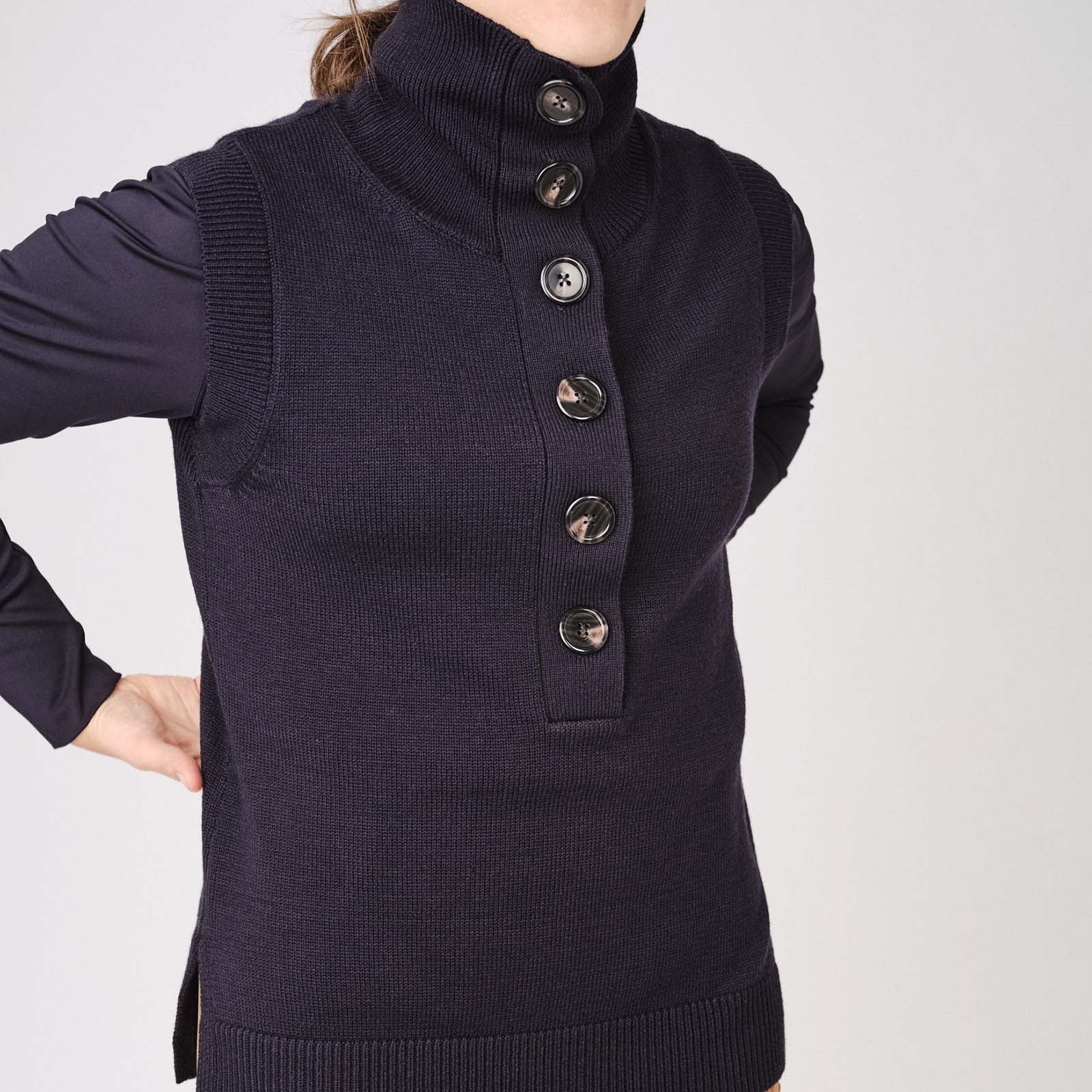 PS of Sweden Ria Gebreid Vest, dames Dames paardrijkleding
