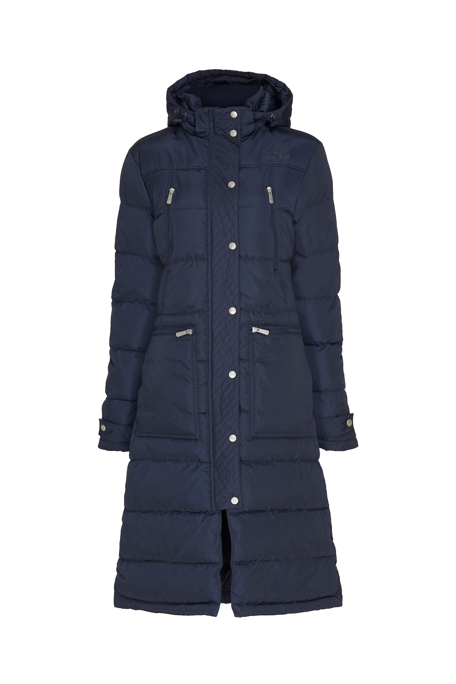 Equipage Candice lange parka, dames Dames paardrijkleding
