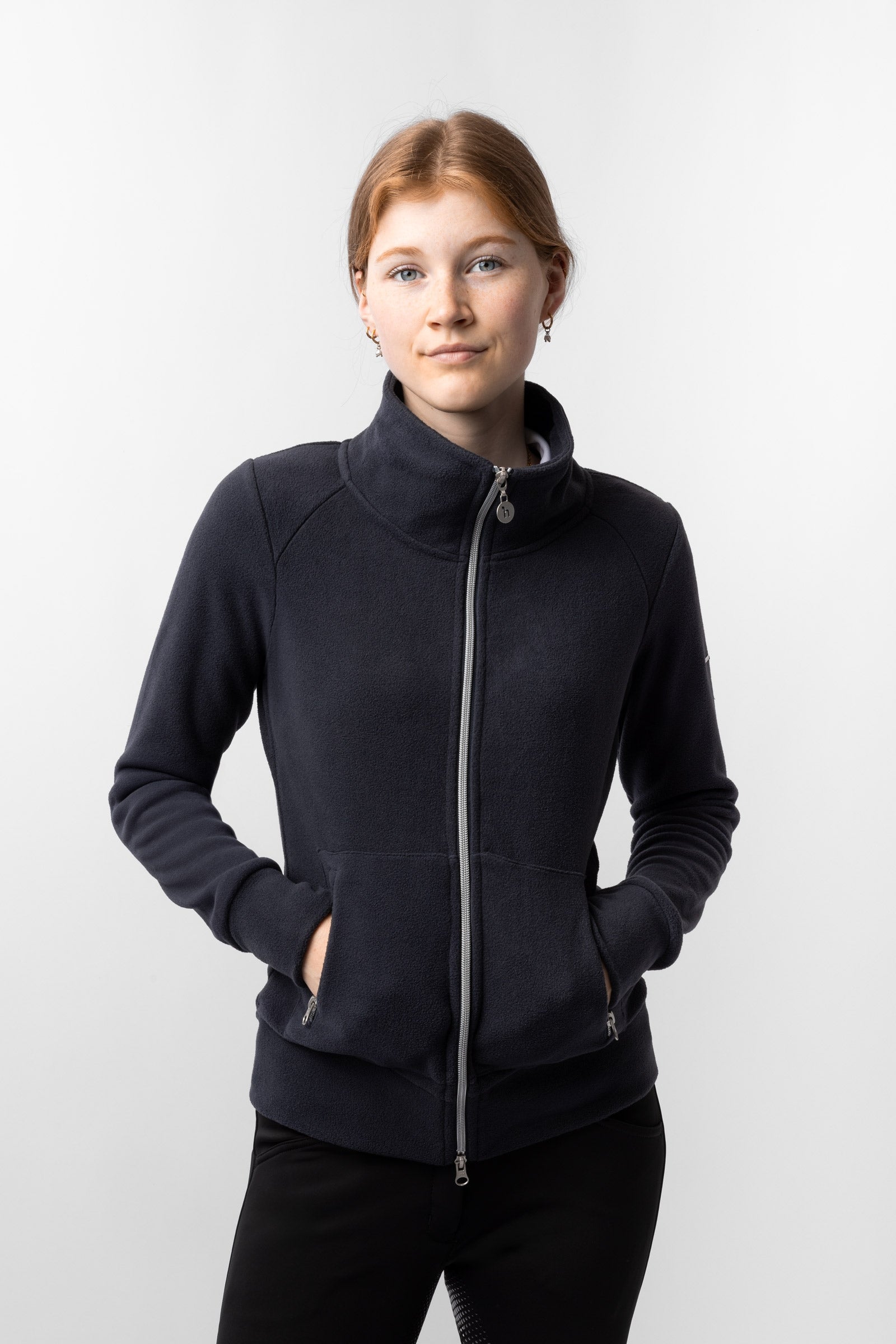 Horze Ellie Women's Fleece Riding Riding Jacket Women’s Riding Clothing