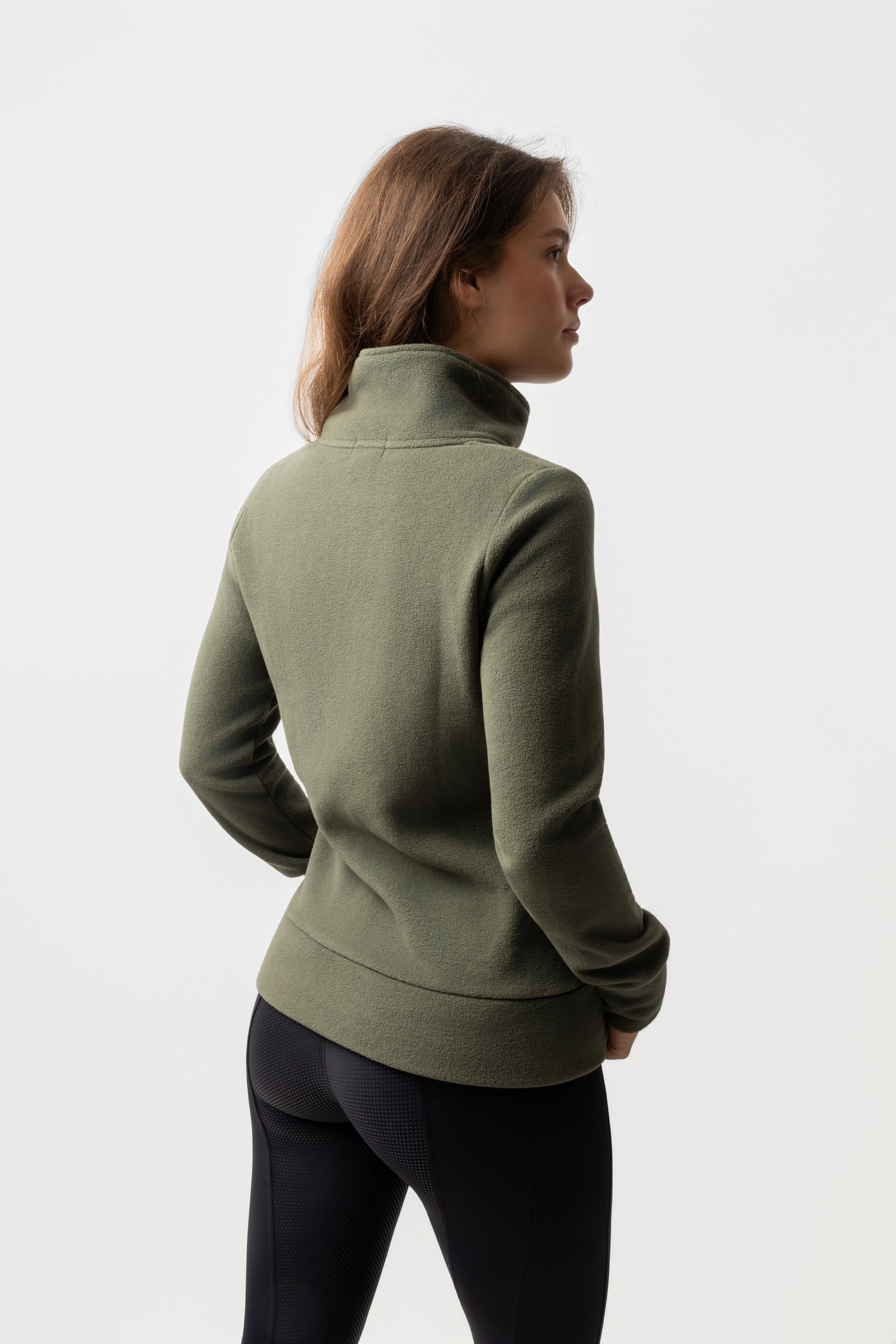 Horze Ellie Women's Fleece Riding Riding Jacket Women’s Riding Clothing