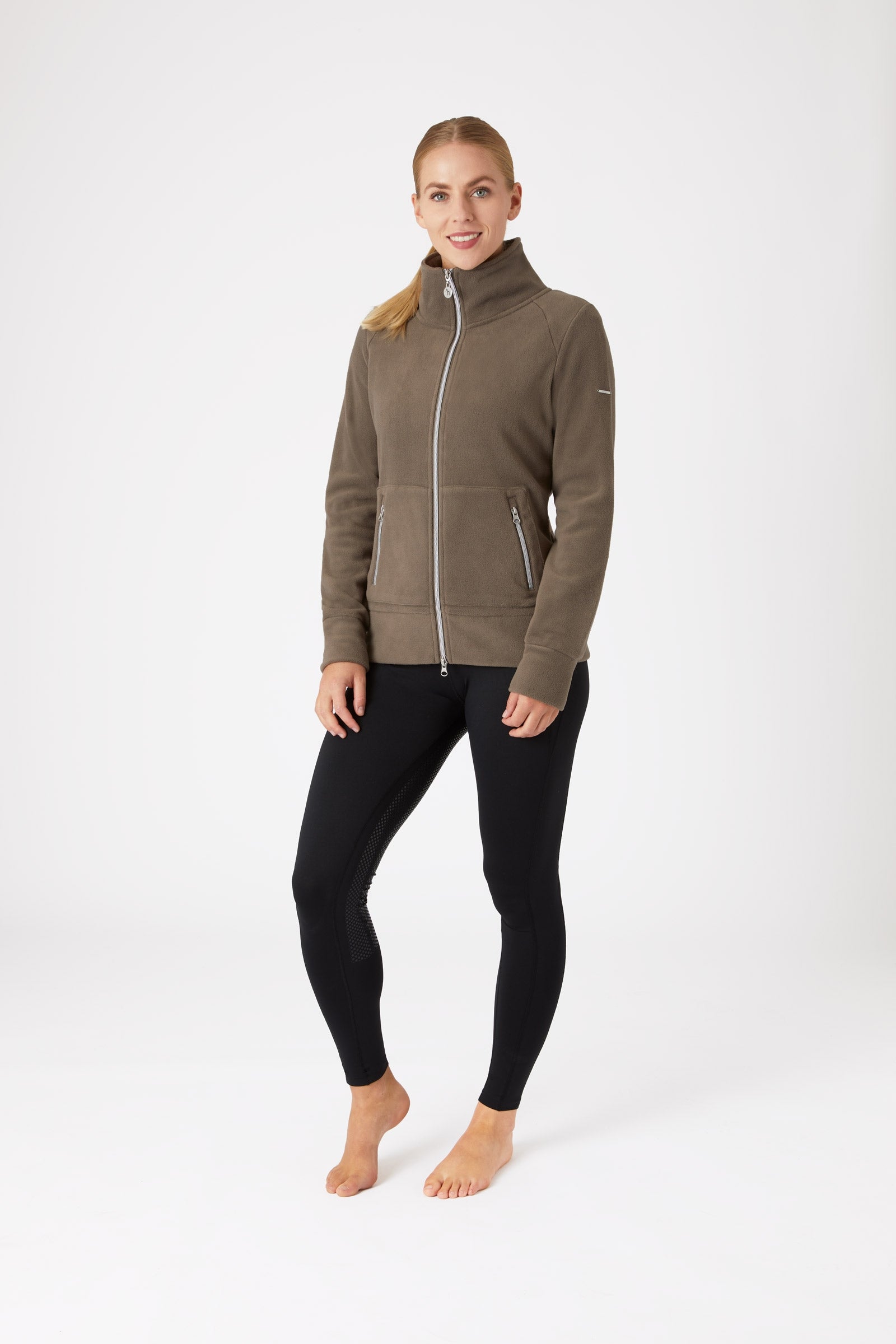 Horze Ellie Women's Fleece Riding Riding Jacket Women’s Riding Clothing