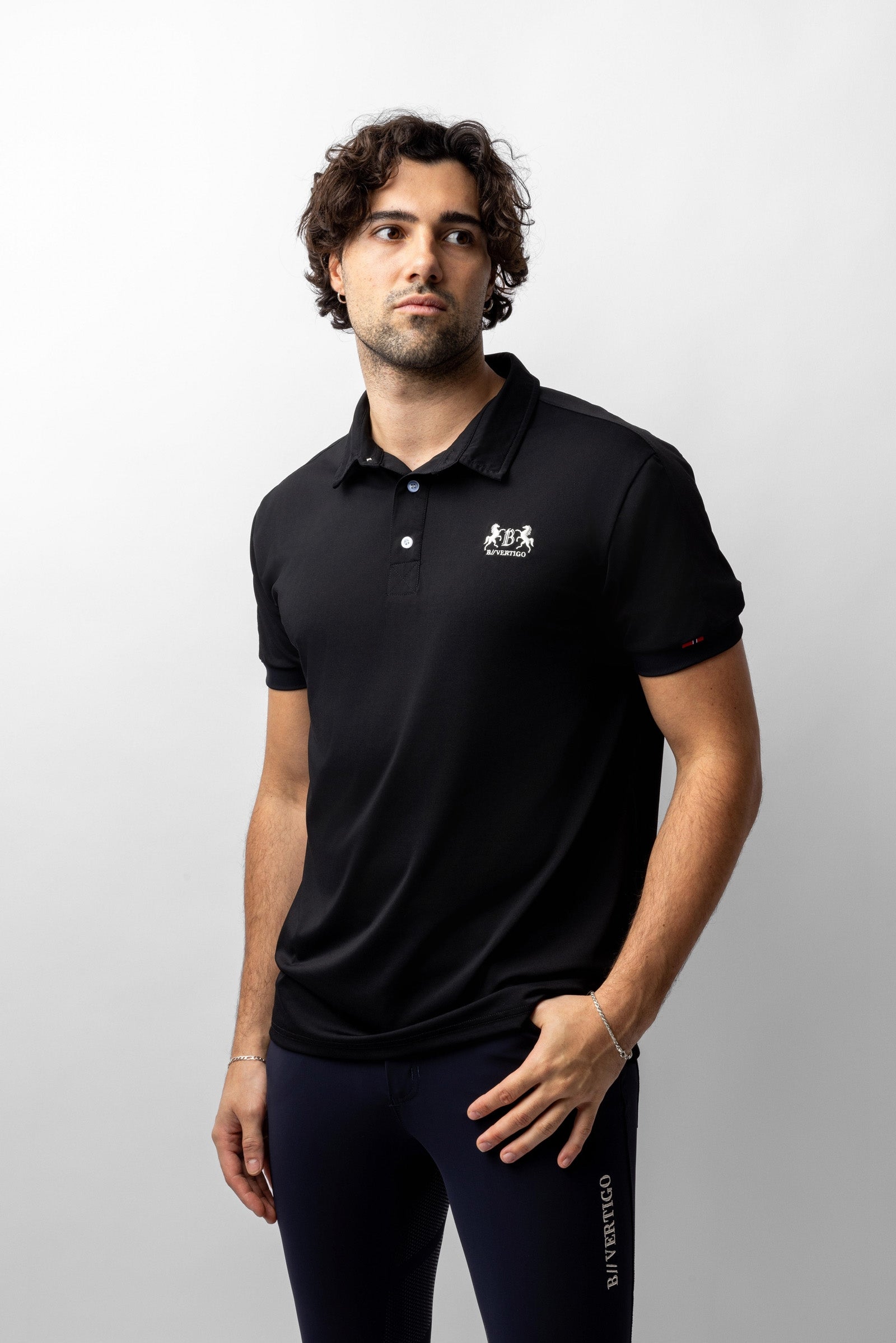B Vertigo Flynn functioneel poloshirt, heren Heren paardrijkleding