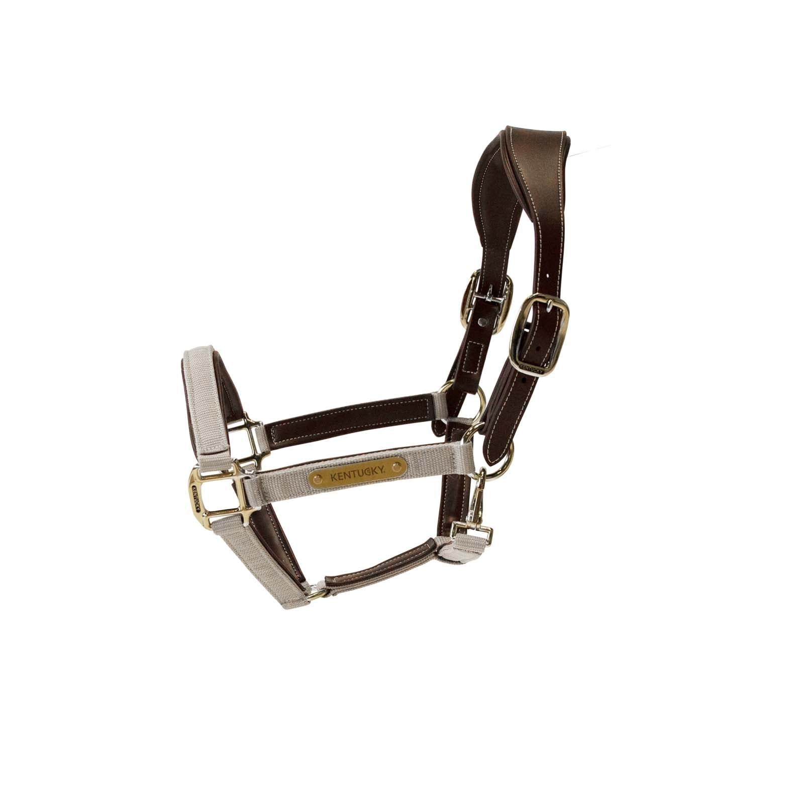 Kentucky Horsewear Nylon Anatomisch Halster Halsters & Halstertouwen