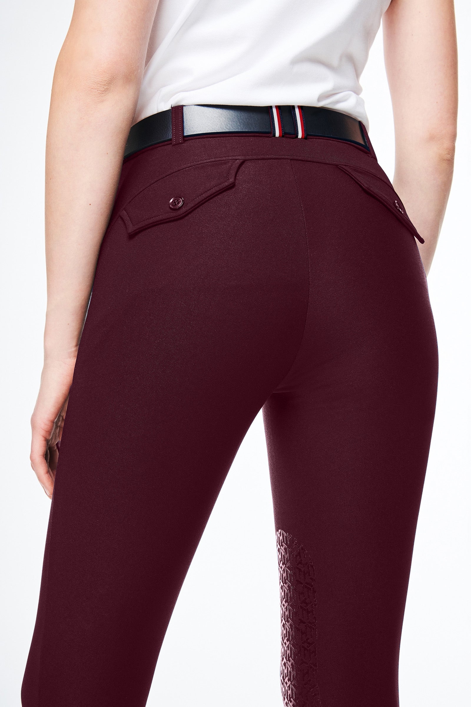 Tommy Hilfiger Equestrian Classic Style Kneegrip Breeches for Women Womens Breeches