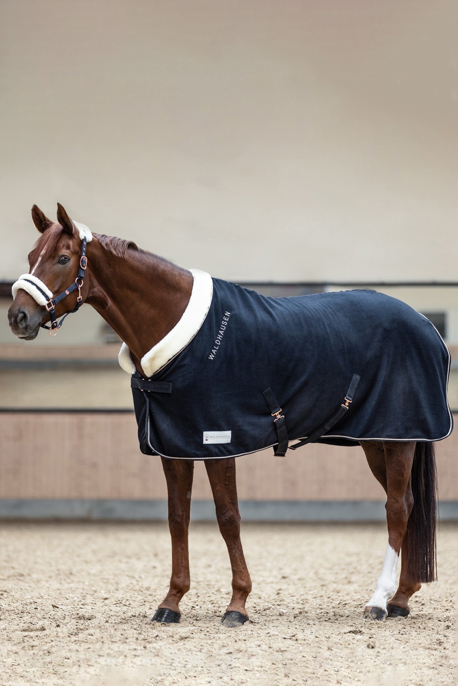 Waldhausen Rosé Modern Fleece Rug Paardendekens