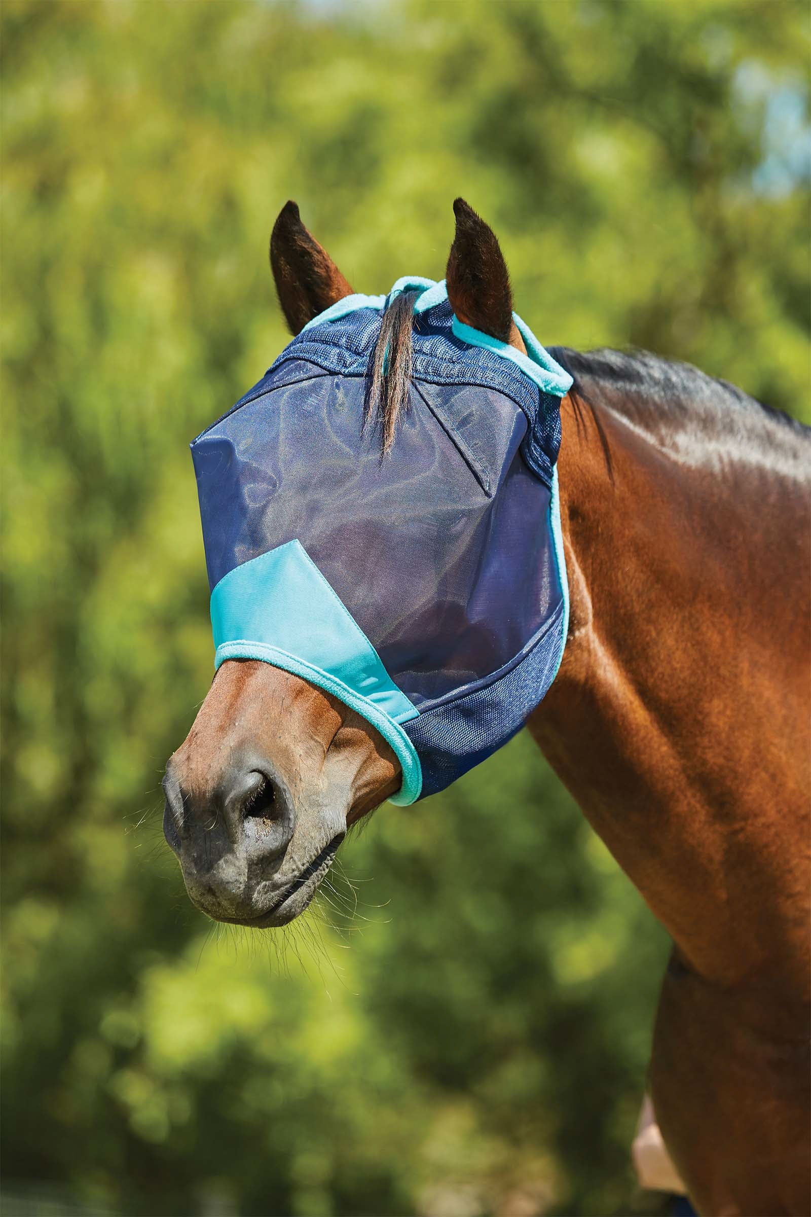 Weatherbeeta Comfitec Deluxe Fine Mesh Mask Vliegenbescherming