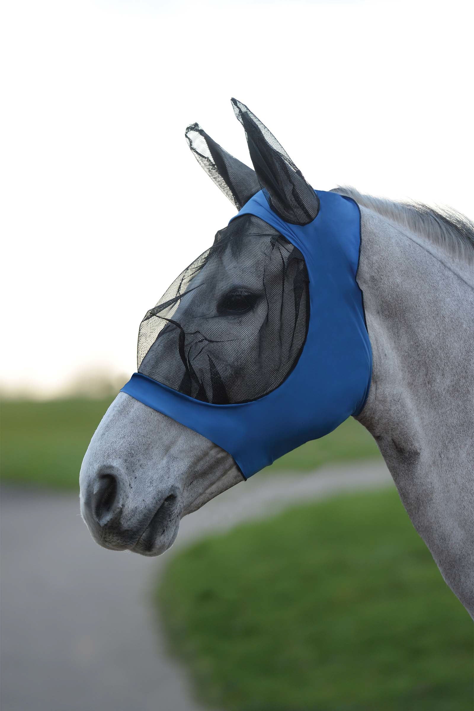 Weatherbeeta Deluxe  Stretch Bug Eye Saver with Ears Antifly Protection for Horses