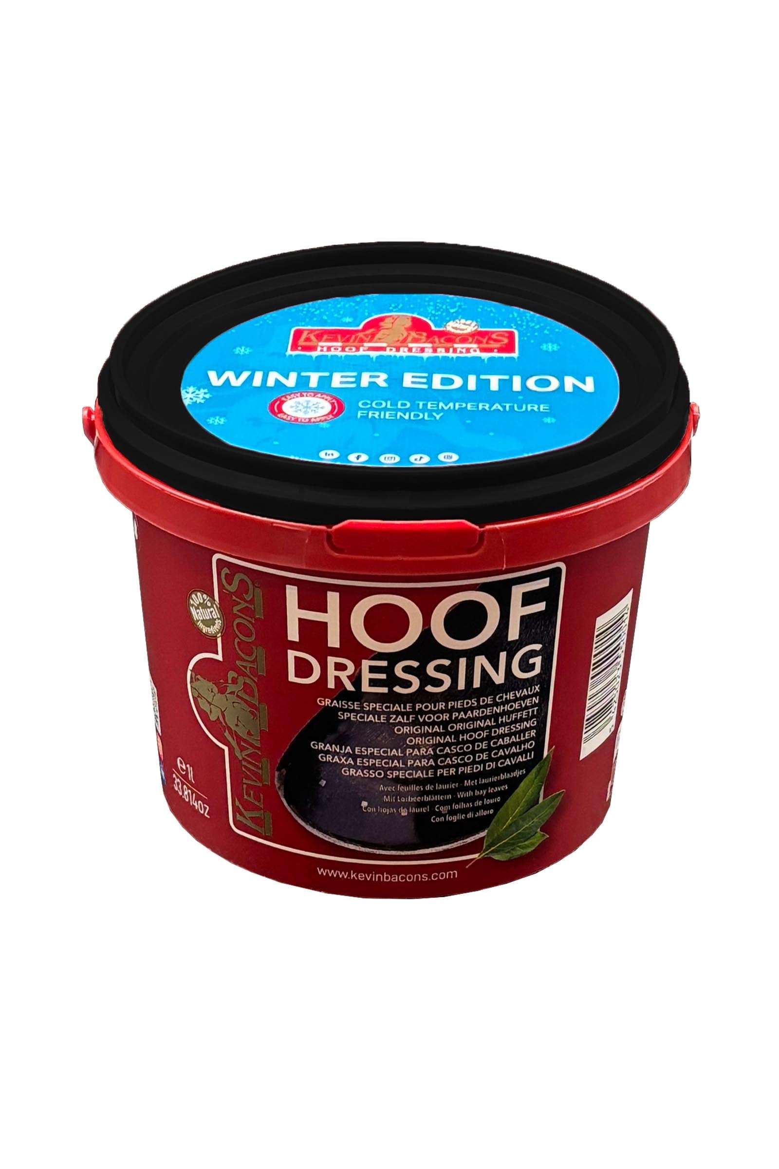 Kevin Bacon´s Kevin Bacon's Hoof Dressing Winter Black, 1000 ml Horse Health Care