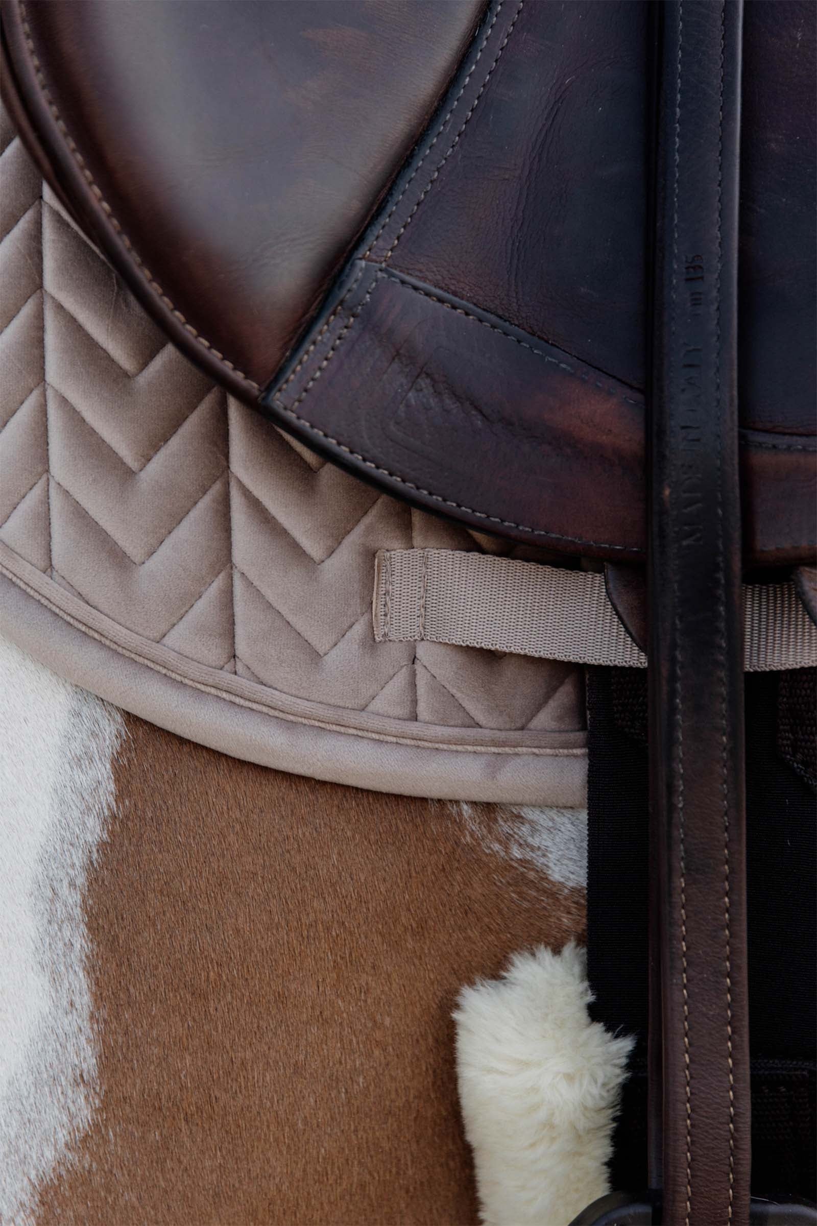 Kentucky Horsewear Velvet Skin Friendly Jumping Saddle Pad Saddle Pads