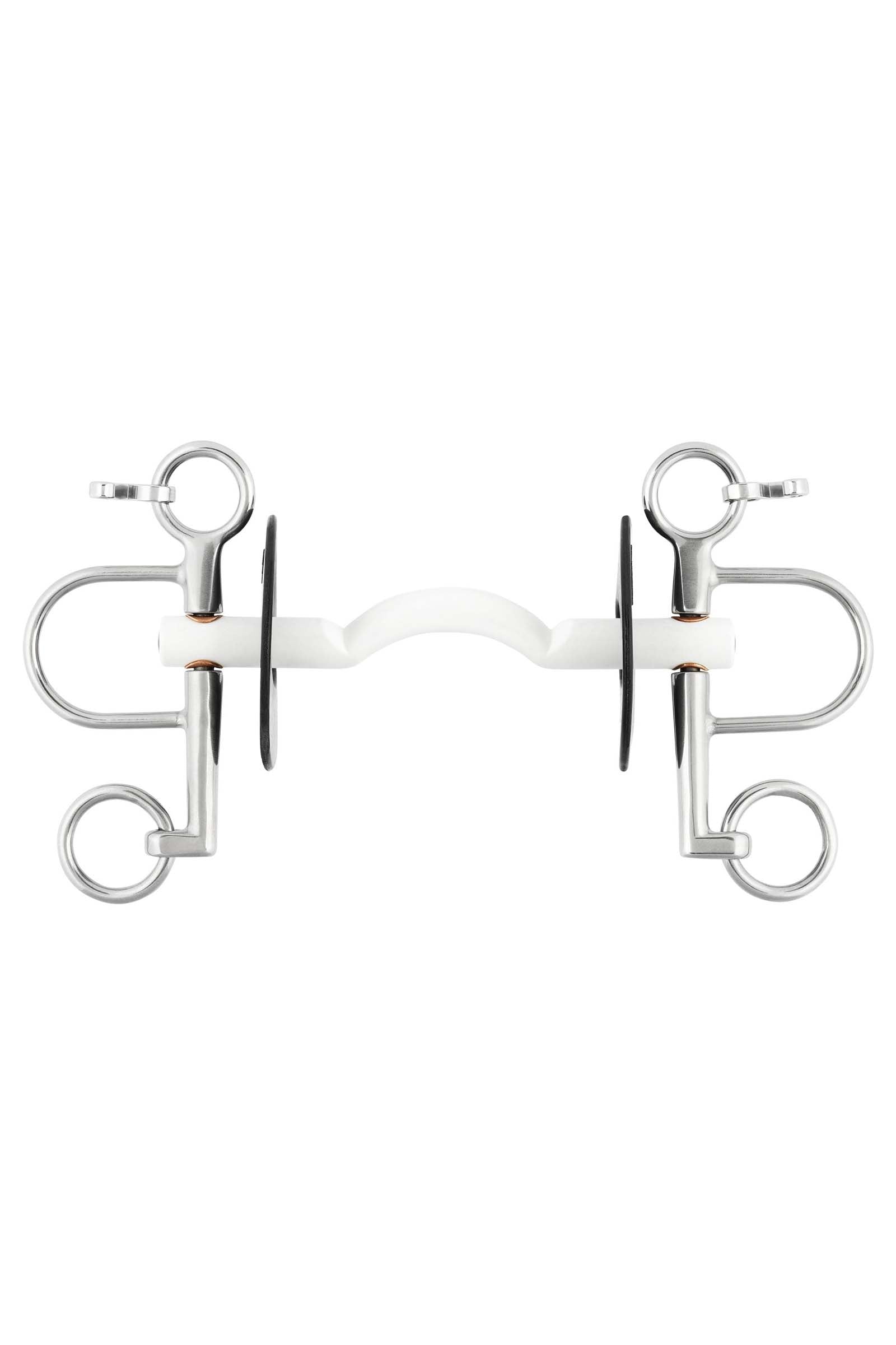 Sprenger Nathe Pelham Soft Mullen Mouth met Port, 15mm, 5,5cm scharen Bitten