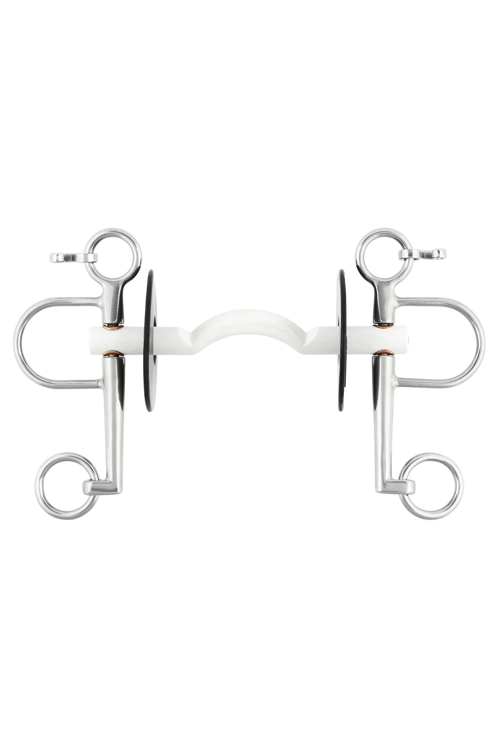 Sprenger Nathe Pelham Soft Mullen Mouth with Port, 15mm, 7cm Shanks Horse Bits