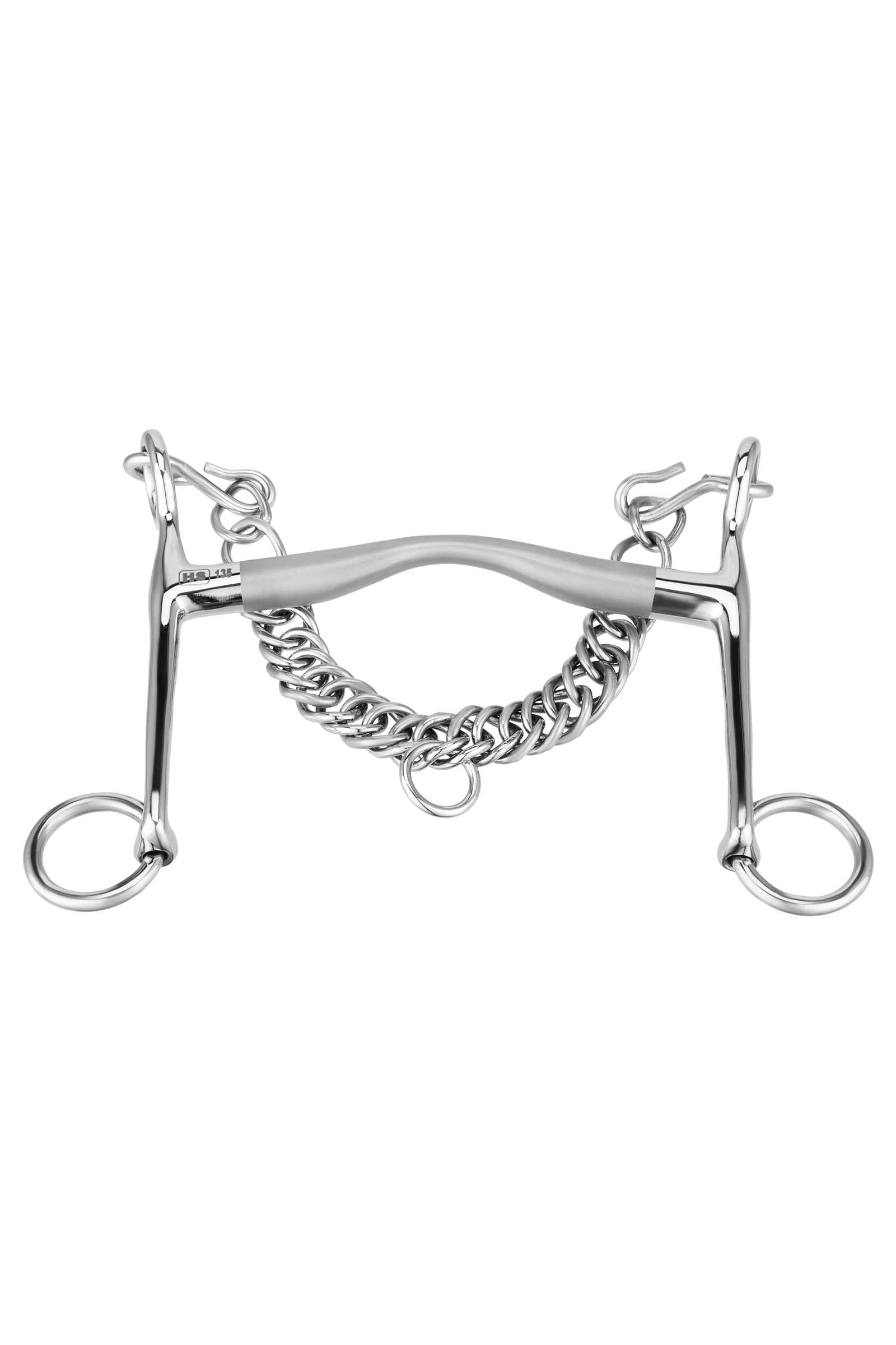 Sprenger Satinox dressuurstang, 14mm, 7cm scharen Bitten