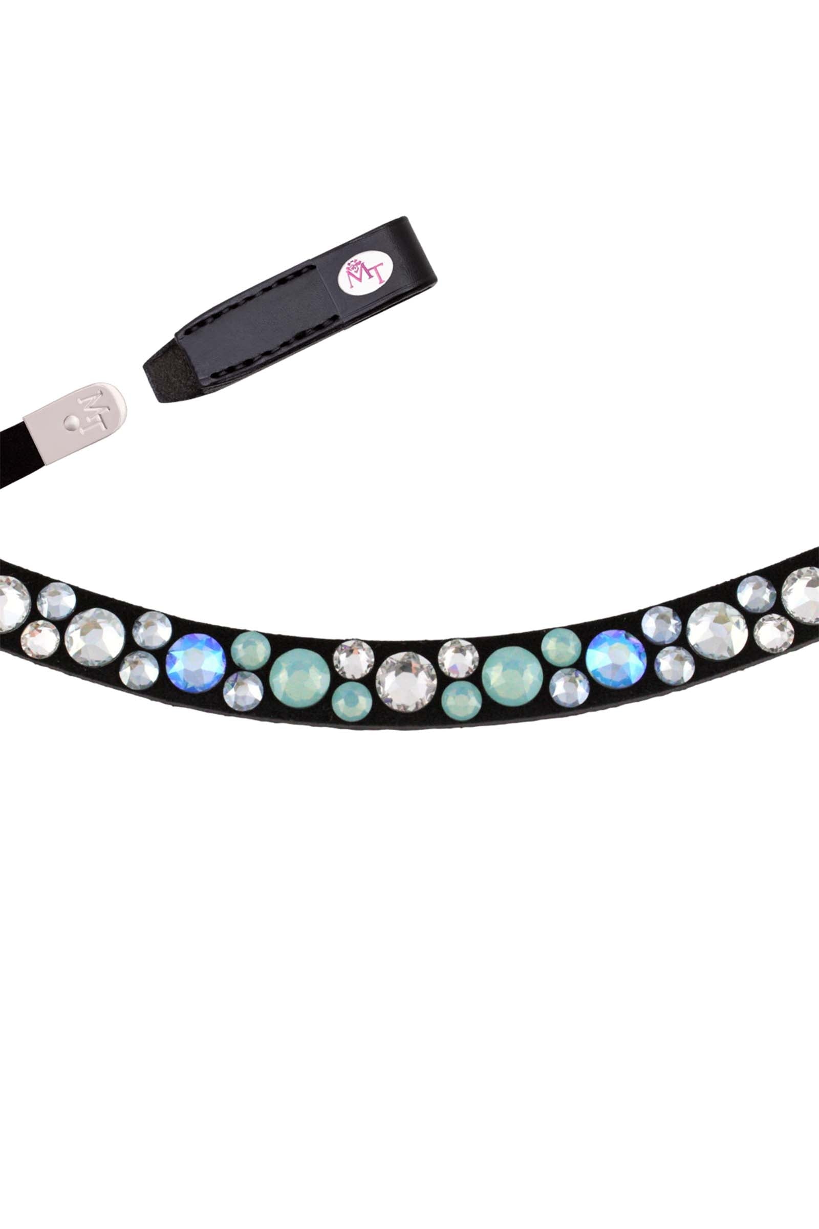 MagicTack Magic Tack Balsam Green Bling Swing frontriem Hoofdstellen & Teugels