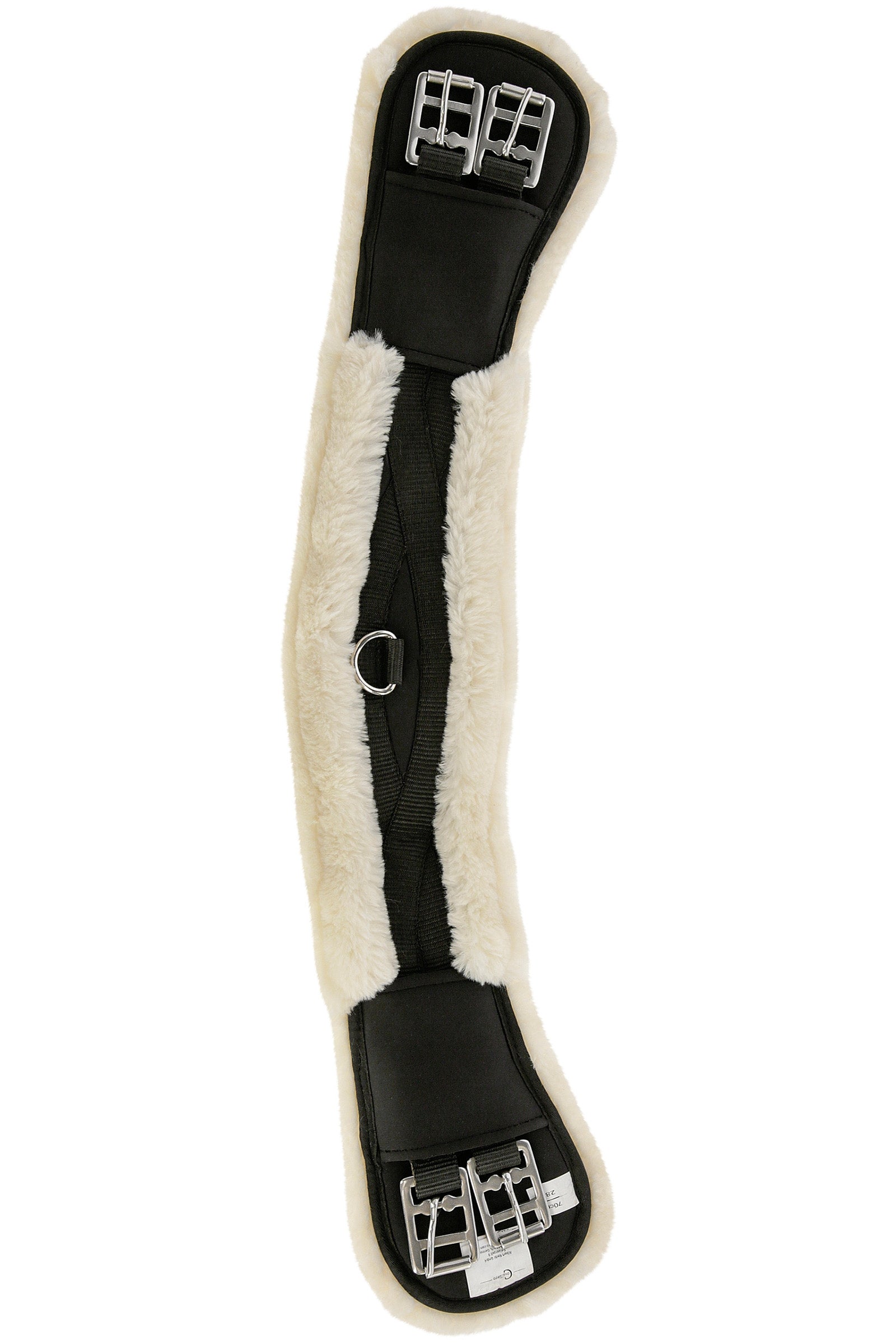 Covalliero Faux Fur Short Girth Saddles, Girths & Stirrups