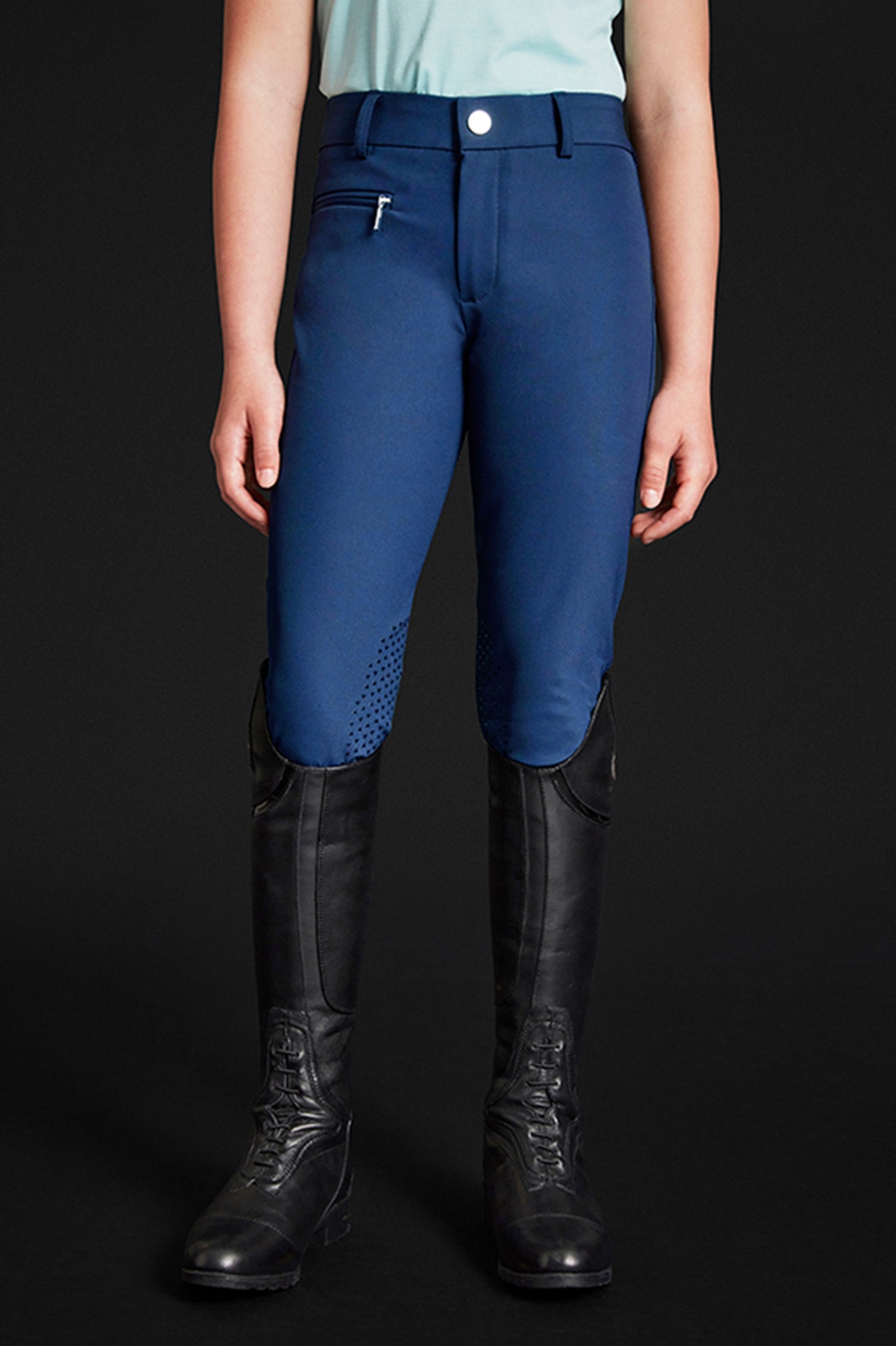 Mountain Horse Crown Kids' Knee Grip Breeches Kids Apparel