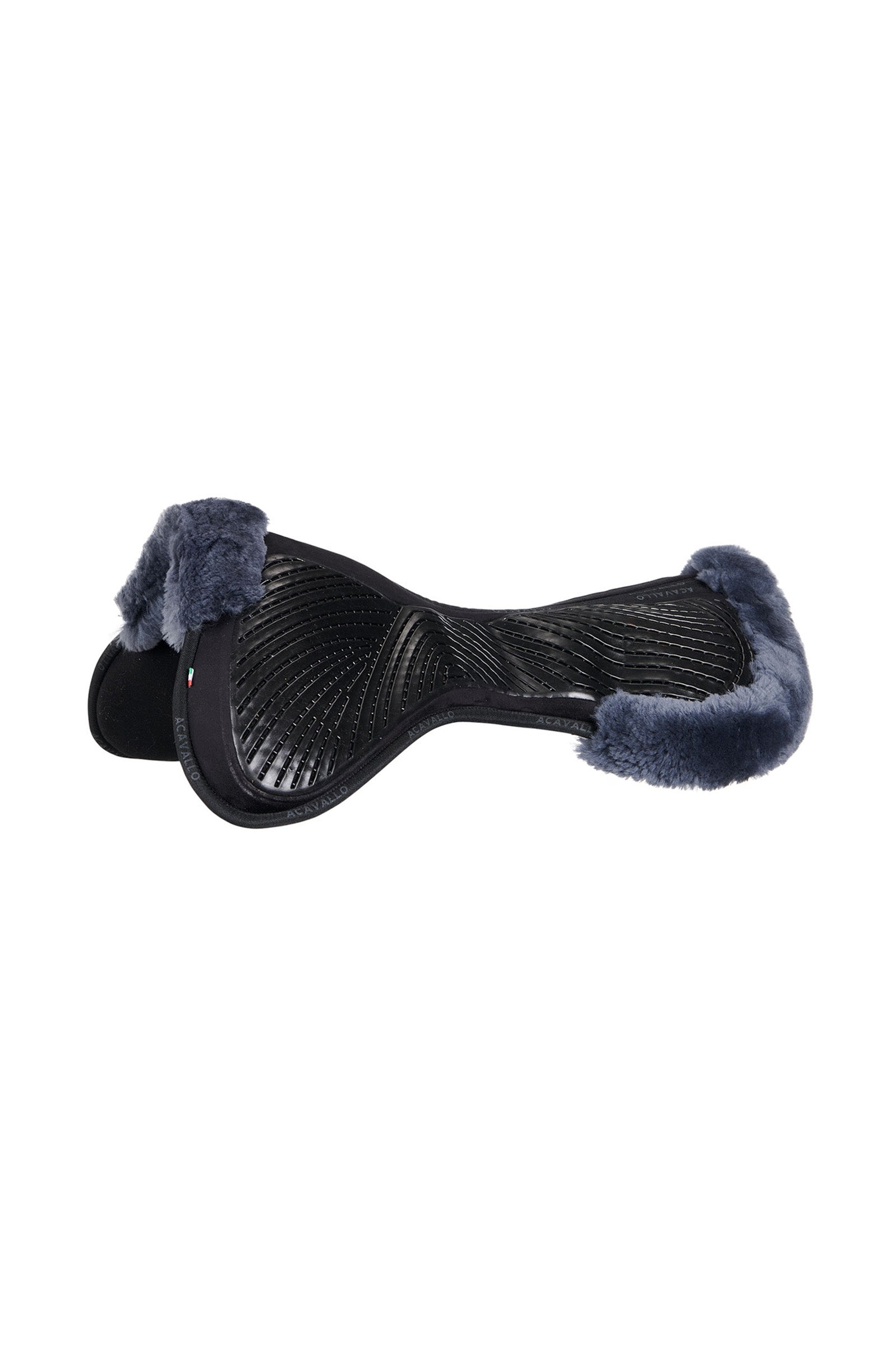 Acavallo Close Contact Gel & Memory Foam zadelonderlegger met schapenvacht Zadeldekjes