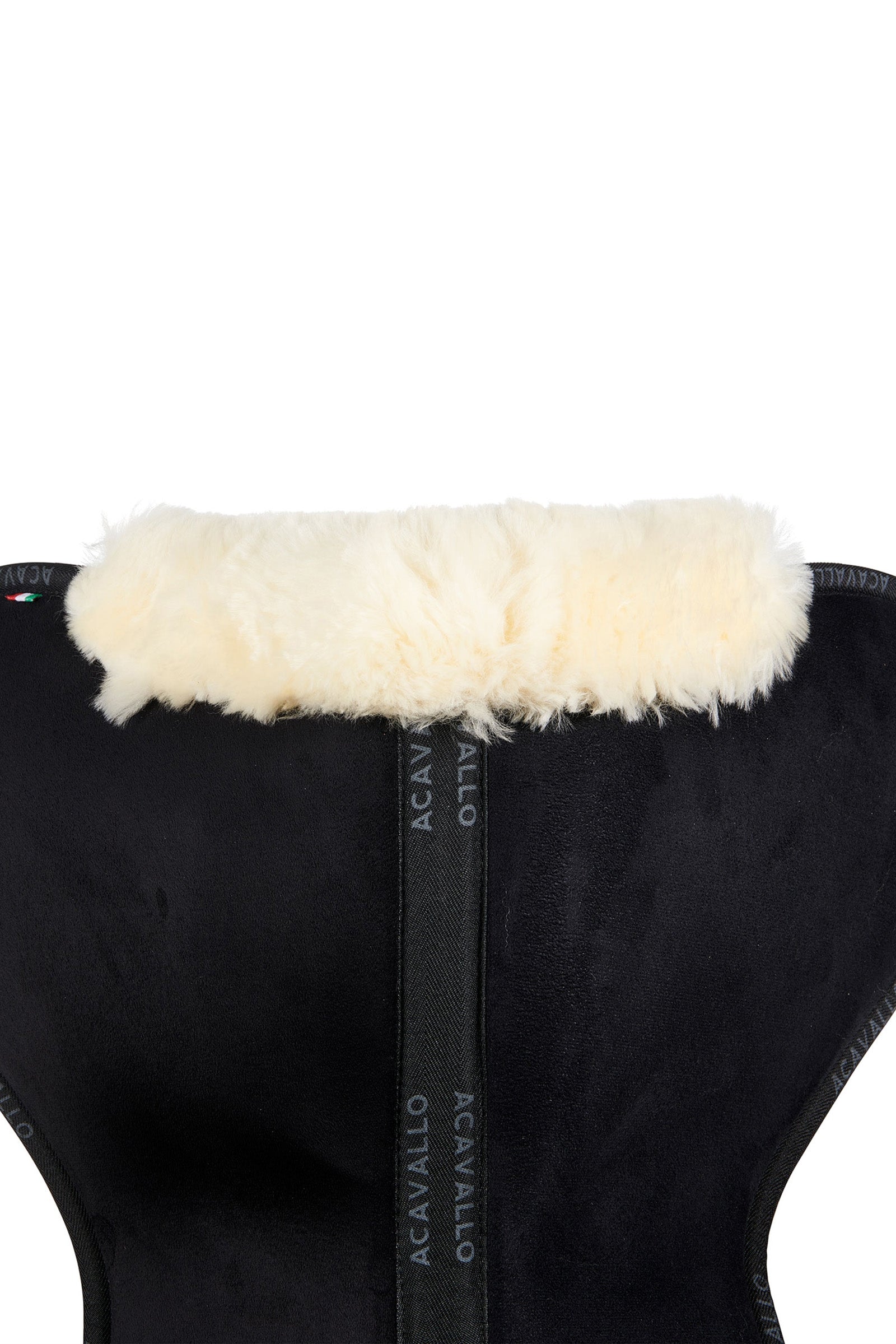 Acavallo Close Contact Memory Foam Halfpad with Sheepskin Saddle Pads