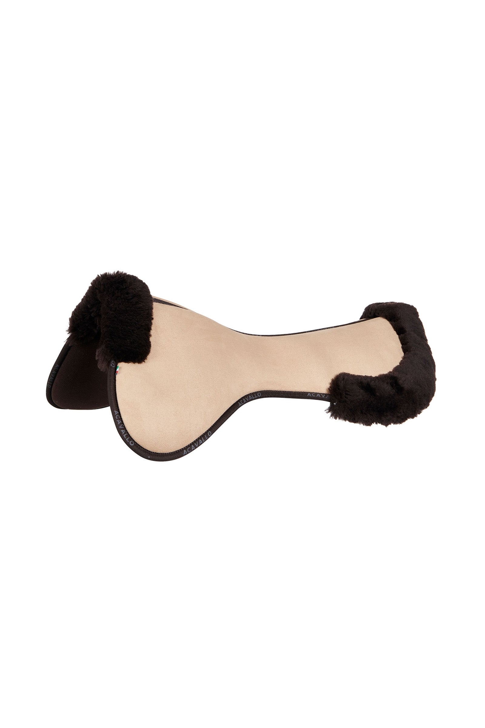 Acavallo Close Contact Memory Foam Halfpad with Sheepskin Saddle Pads