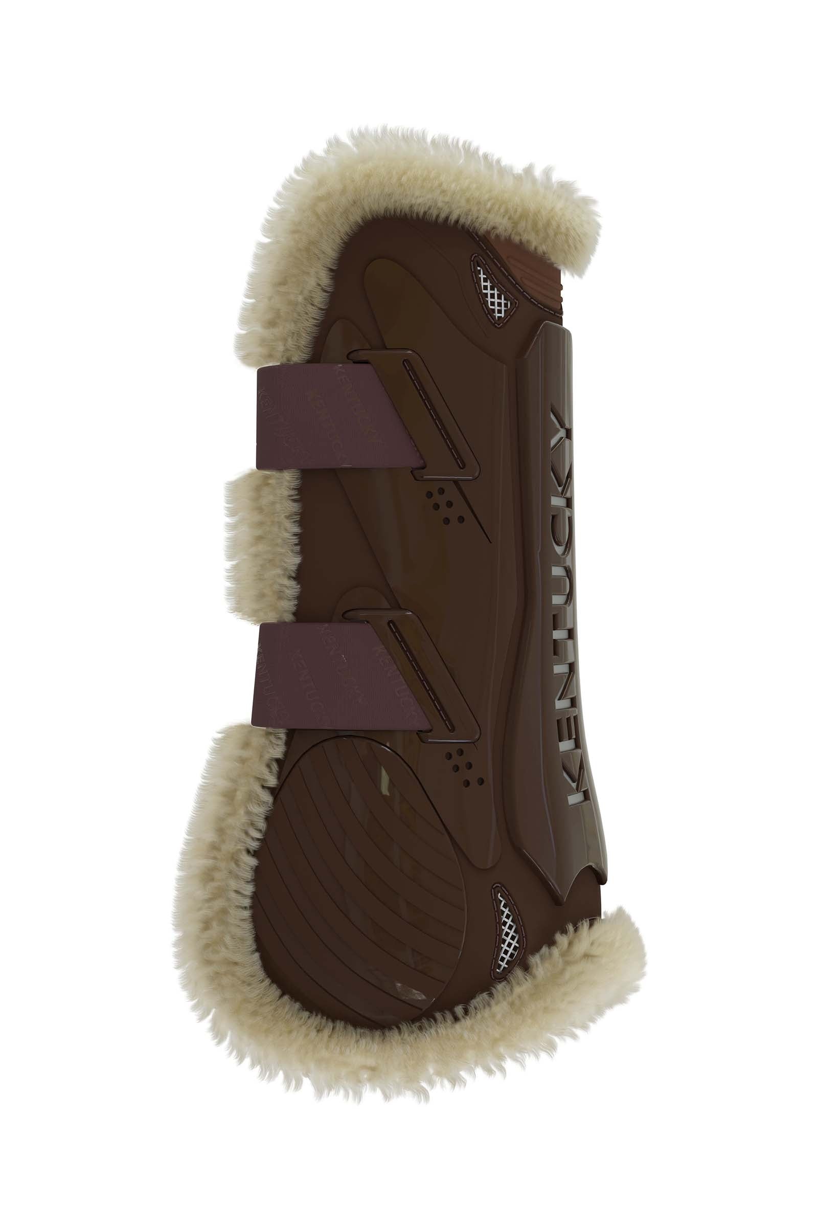 Kentucky Horsewear Vegan Sheepskin Bamboo Elastic Tendon Boots Leg Protection & Hoof Protection for Horses