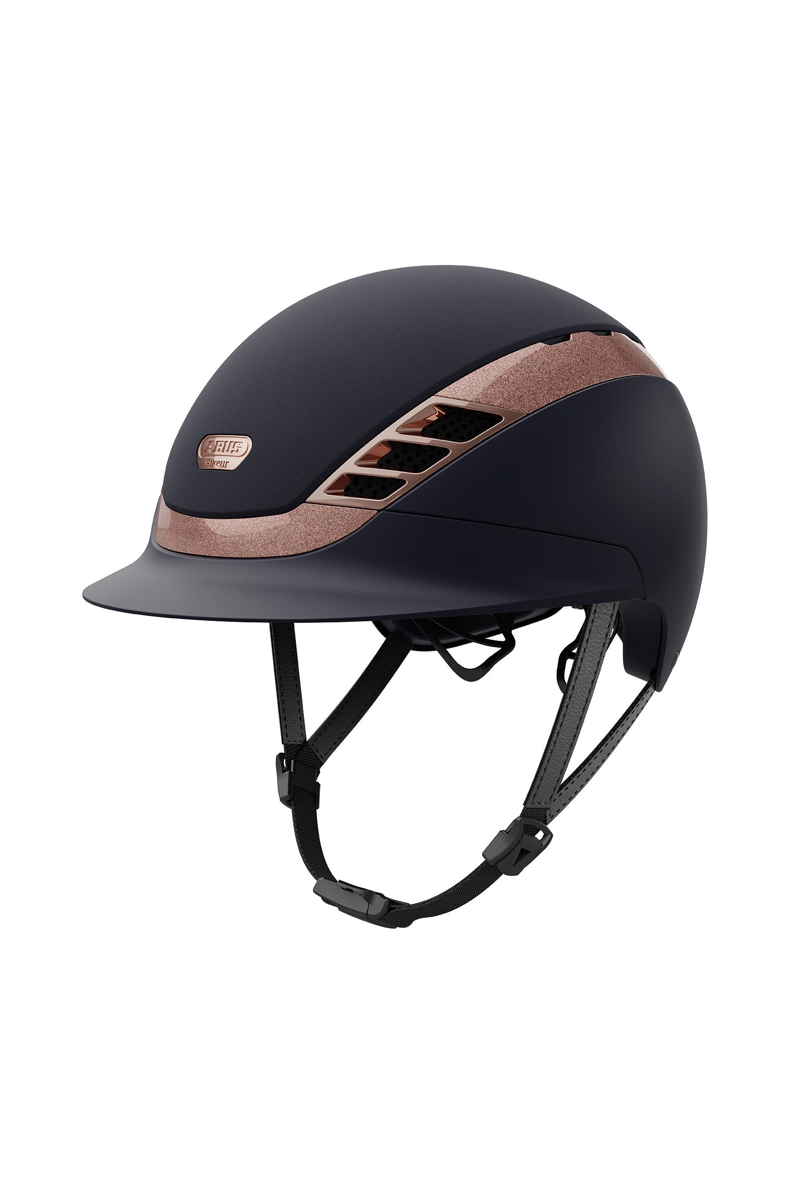 Abus Pikeur AirLuxe Supreme paardrijcap Paardrijcaps & Bodyprotectors