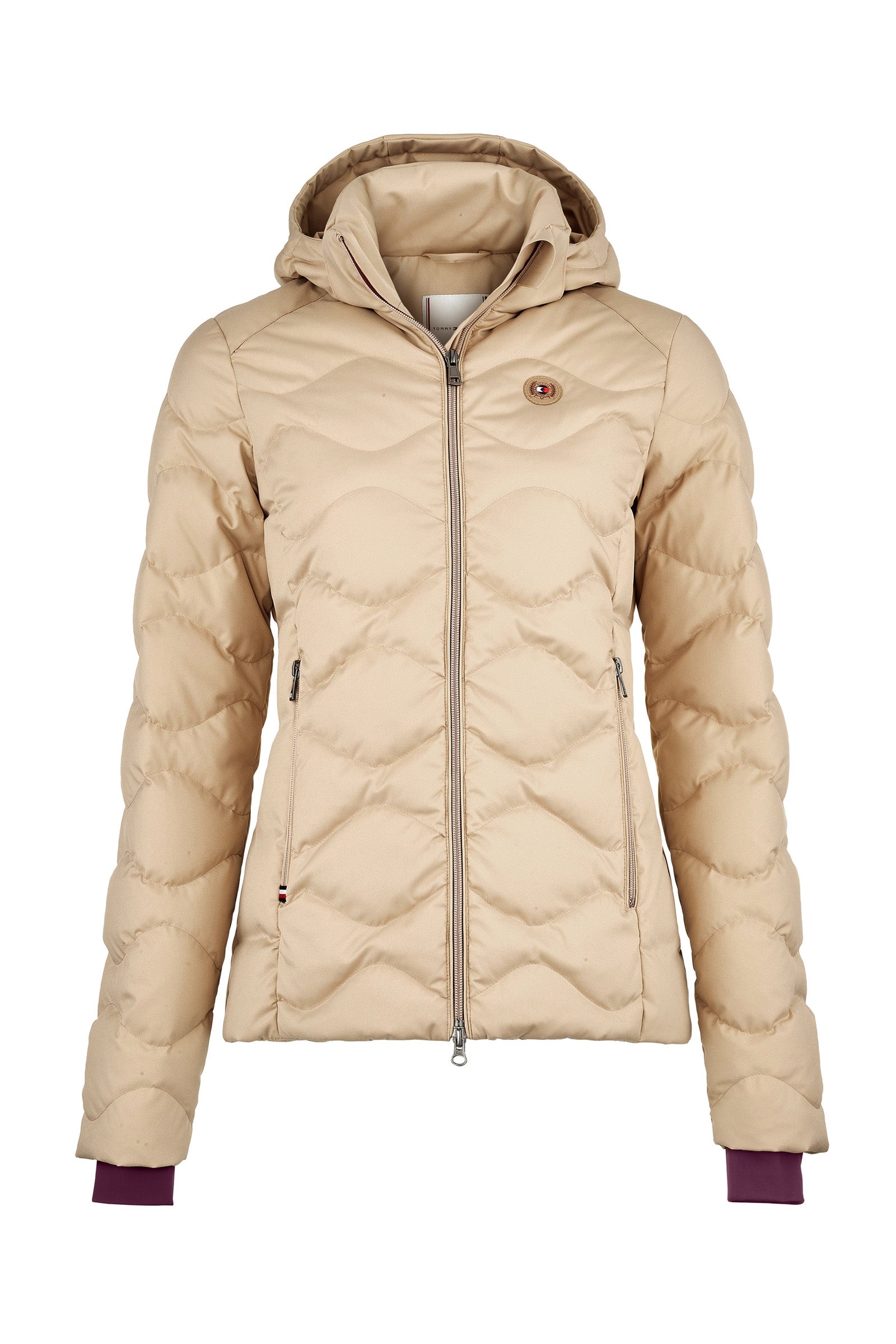 Tommy Hilfiger Equestrian middellange damesjas met Re-Down Dames paardrijkleding