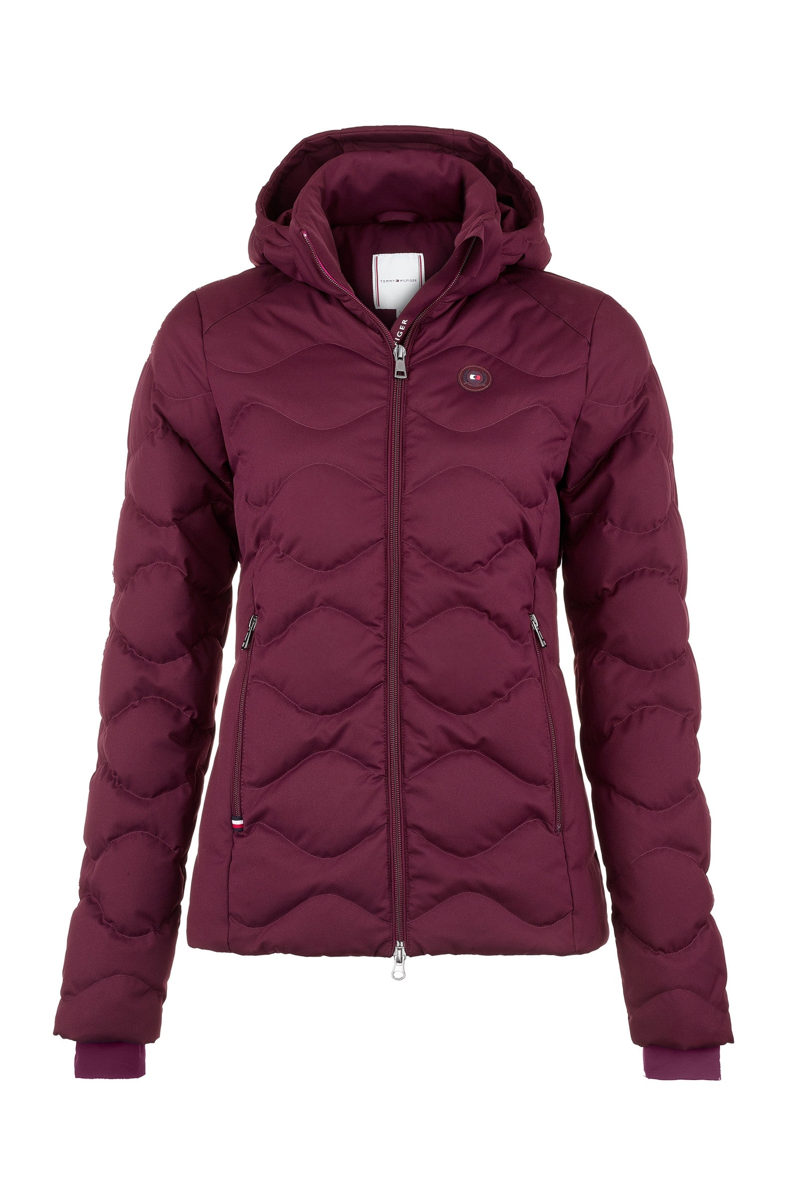 Tommy Hilfiger Equestrian middellange damesjas met Re-Down Dames paardrijkleding
