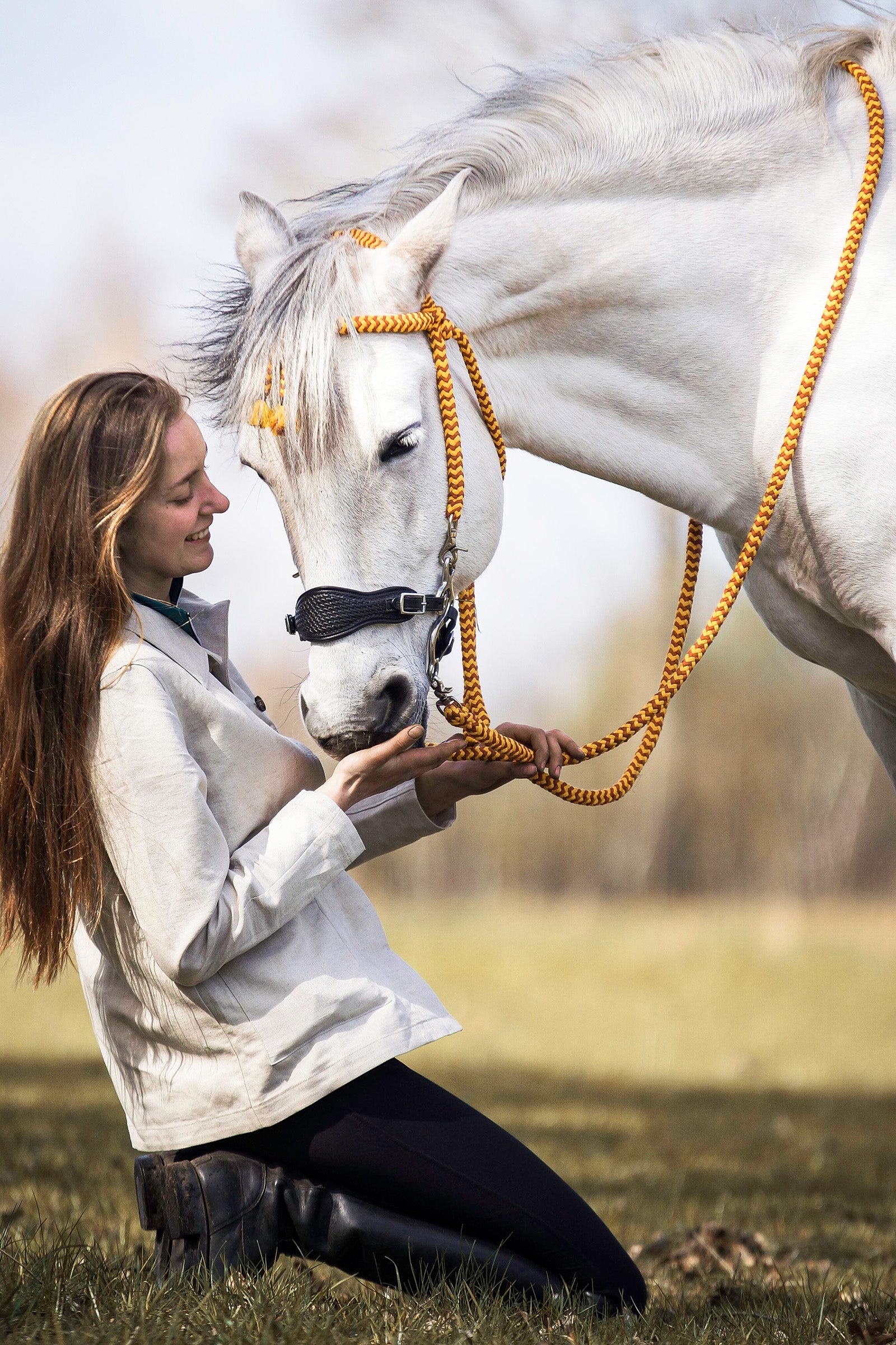 F.R.A. Freedom Riding Articles Fiore hackamore (Systeem 2) Bitten