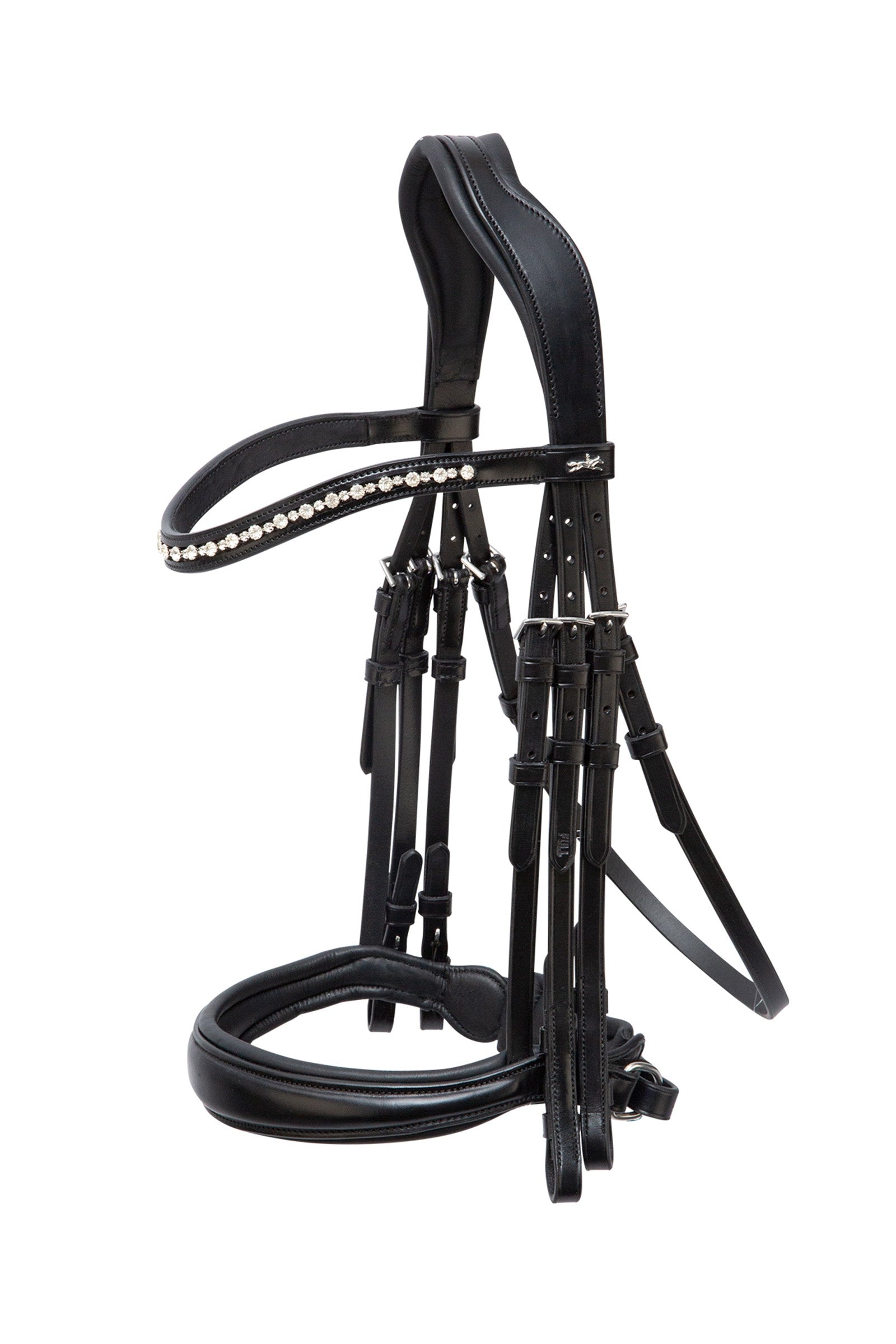 Schockemöhle Sports Milton Anatomic Double Bridle Hoofdstellen & Teugels