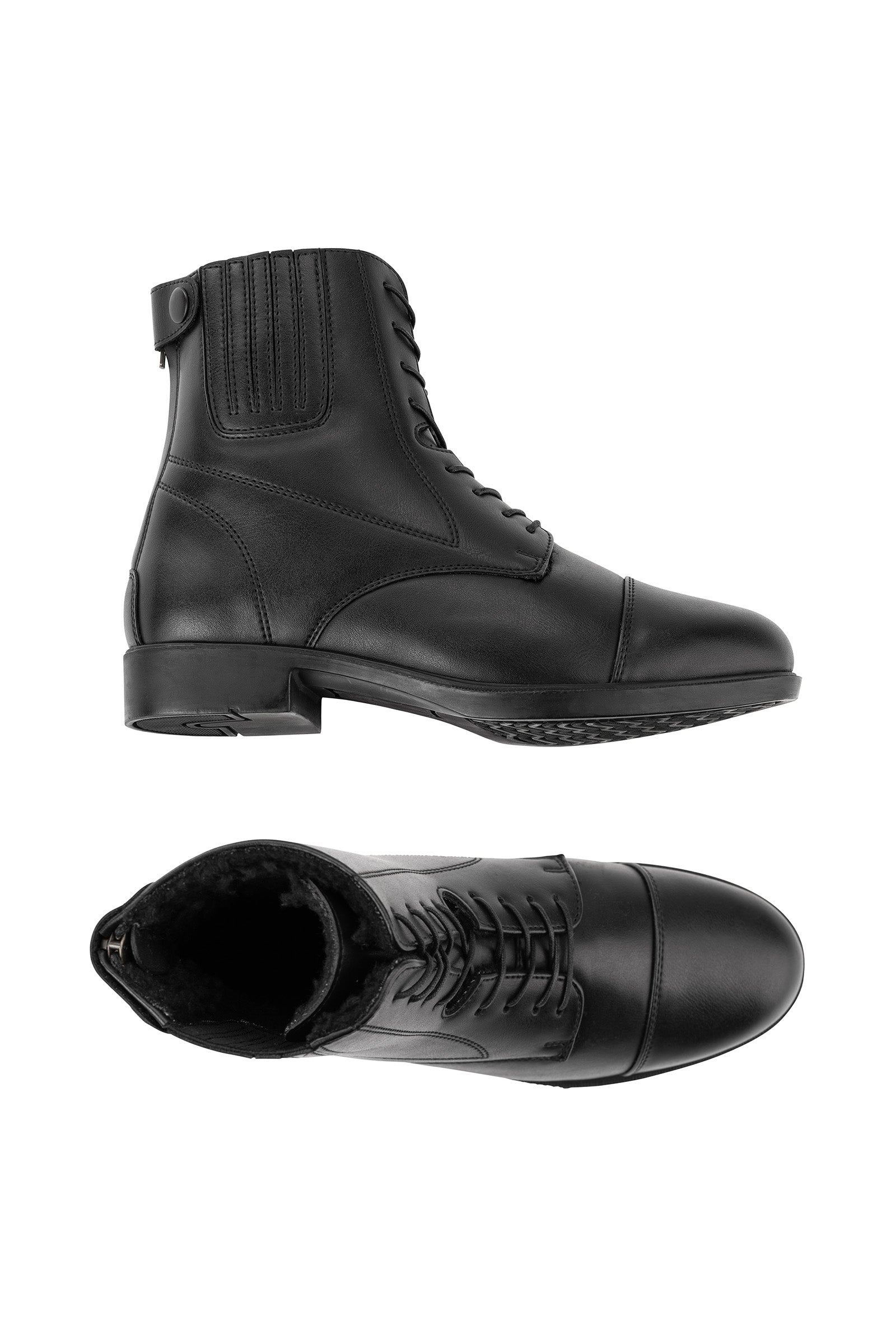 Suedwind Footwear Contrace BZ Winter Met Achterrits En Vetersluiting, Kinderen Paardrijlaarzen & chaps