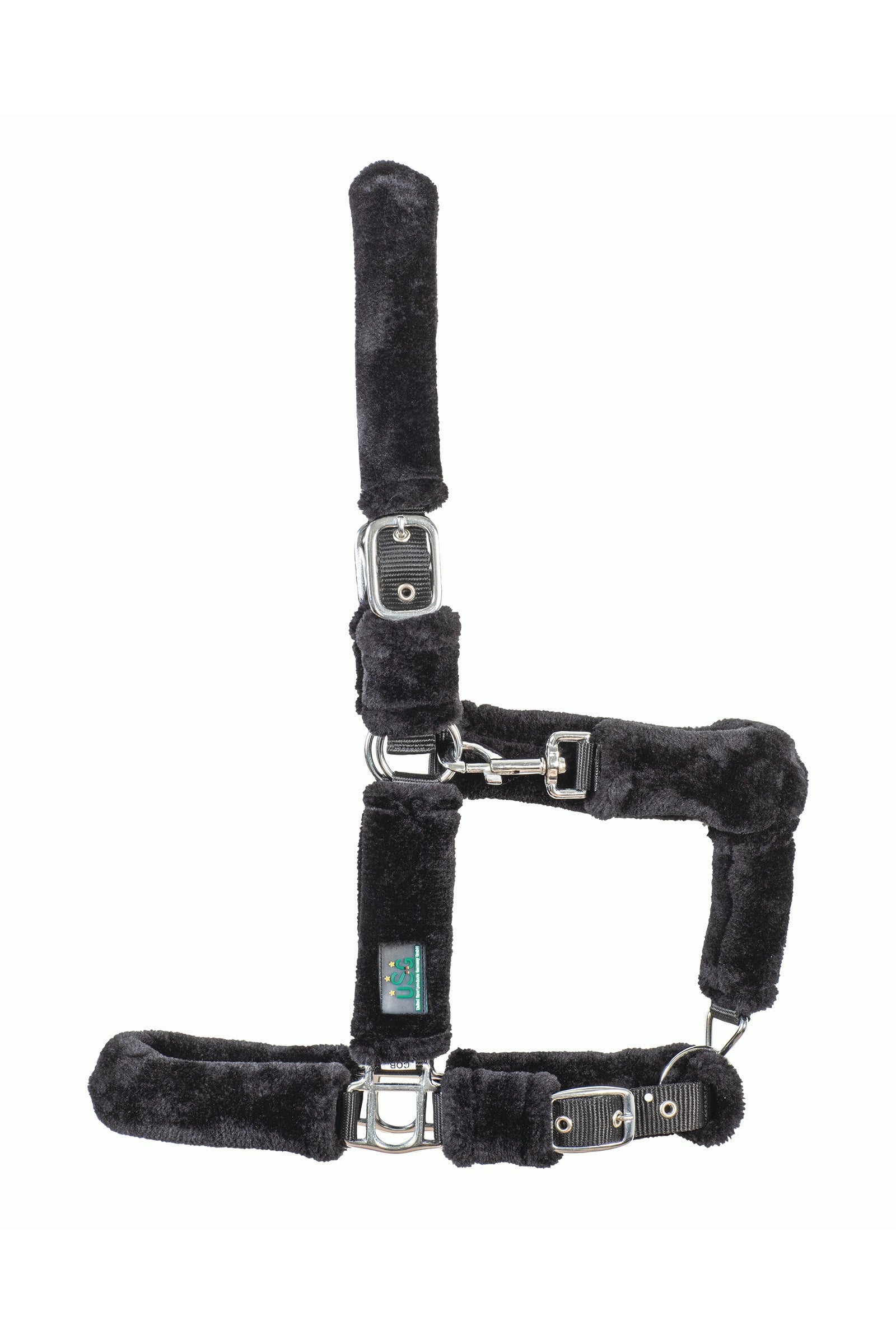 USG Fluffy imitatiebont halster Halsters & Halstertouwen