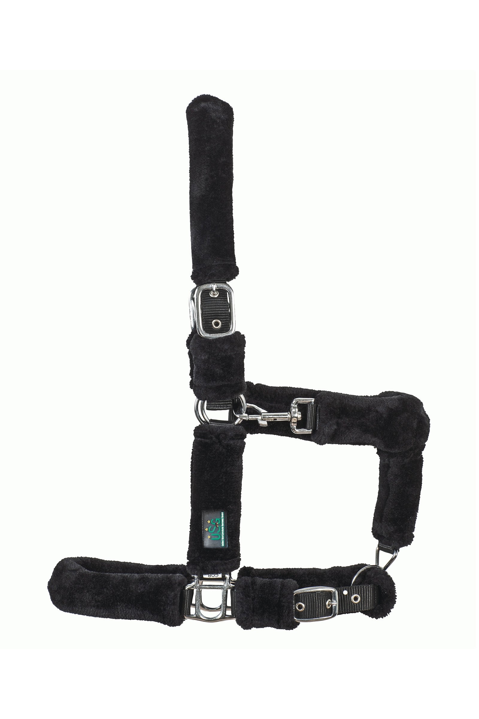 USG Fluffy imitatiebont halster Halsters & Halstertouwen