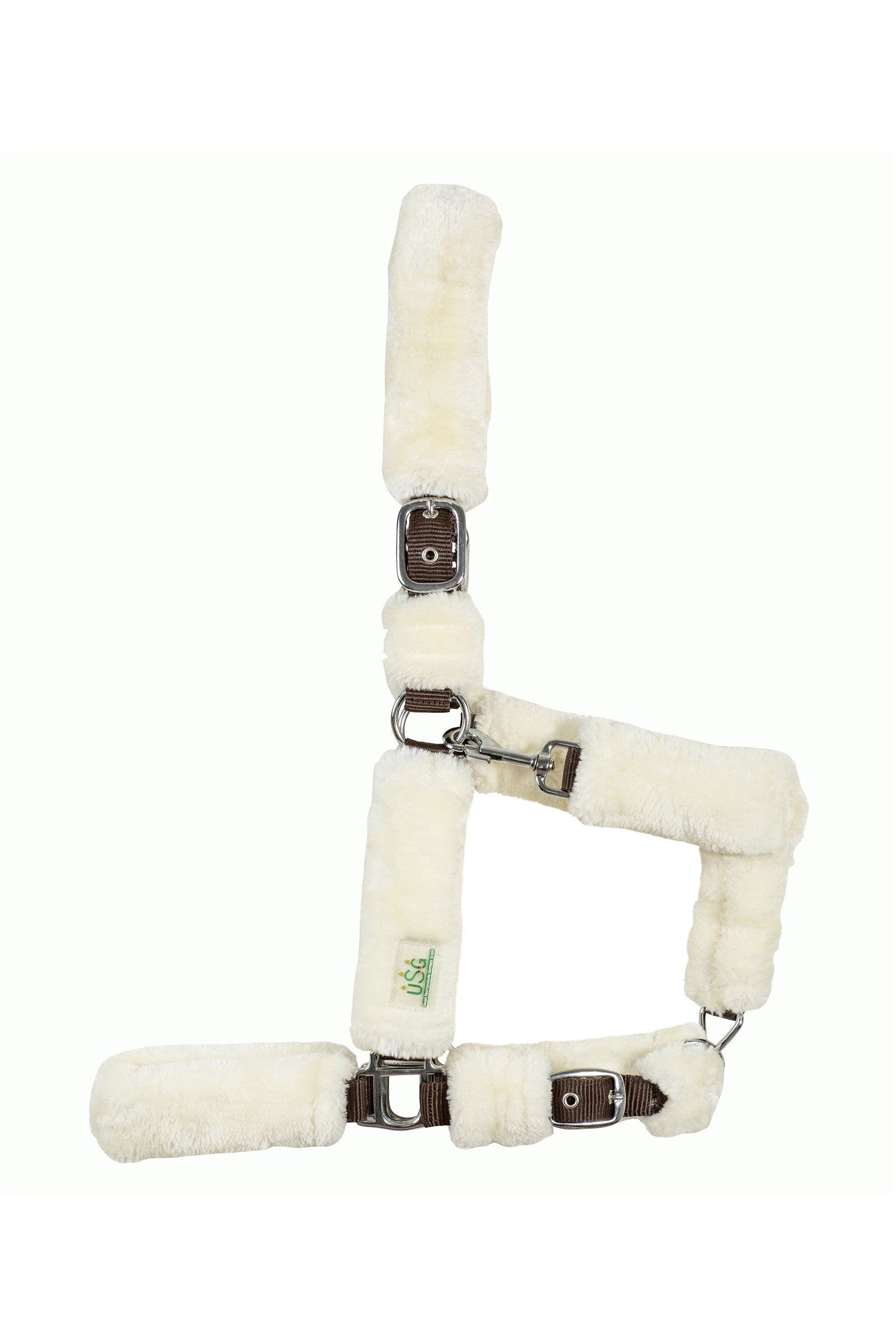 USG Fluffy imitatiebont halster Halsters & Halstertouwen