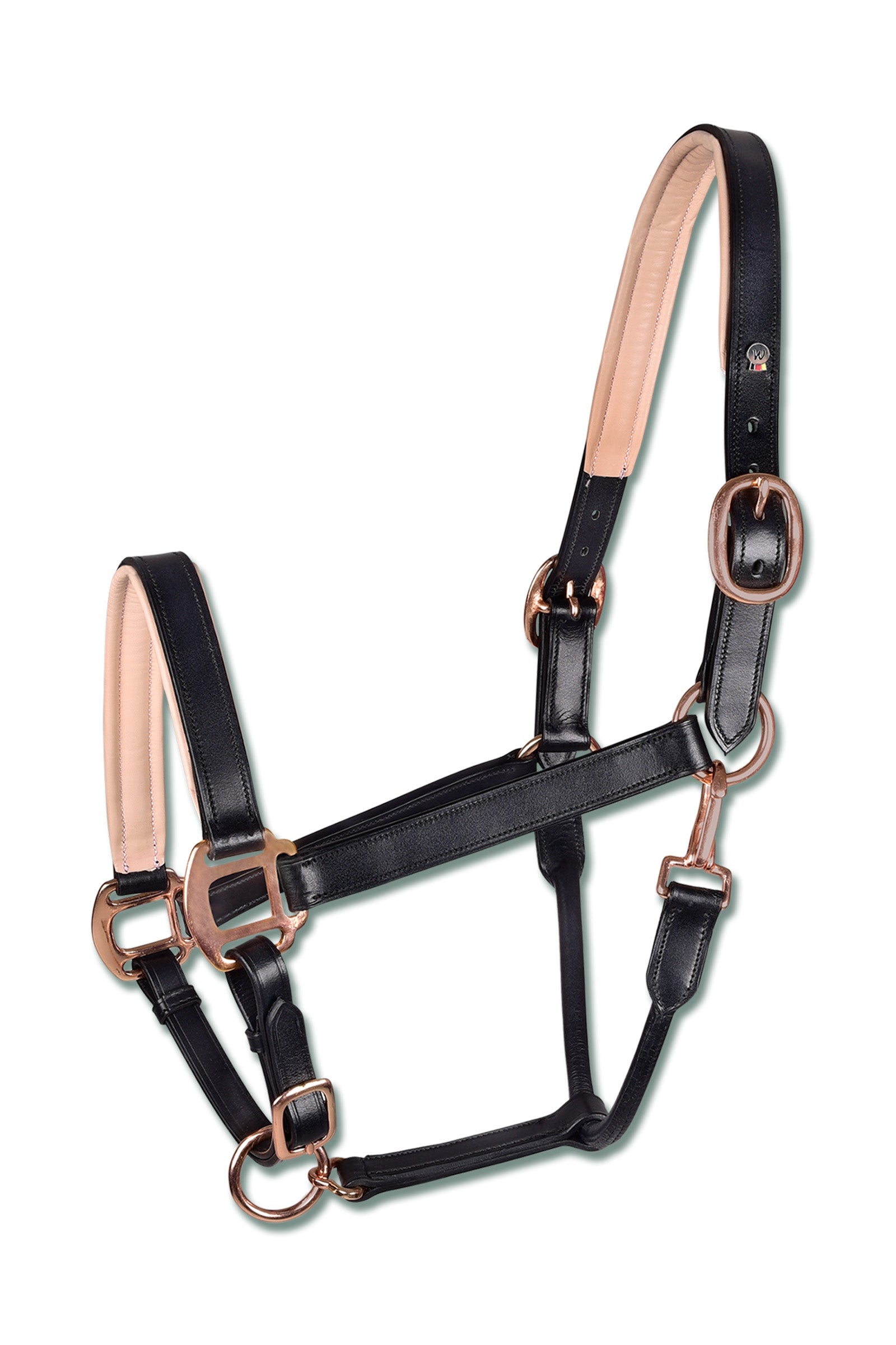Waldhausen X-Line Leather Halter Rosé Halsters & Halstertouwen