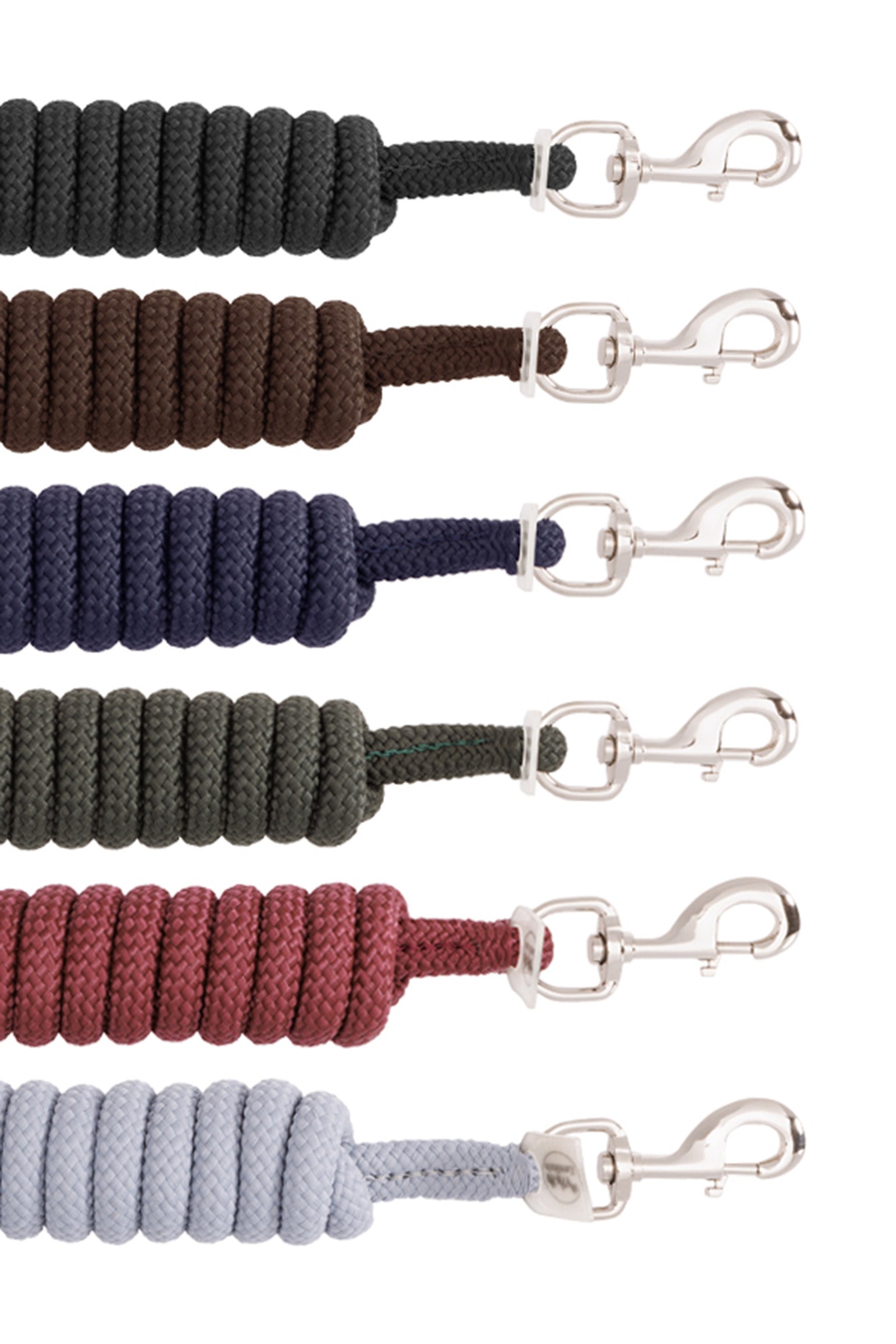 Kavalkade Halstertouw met Zilveren Karabijnhaak Halsters & Halstertouwen