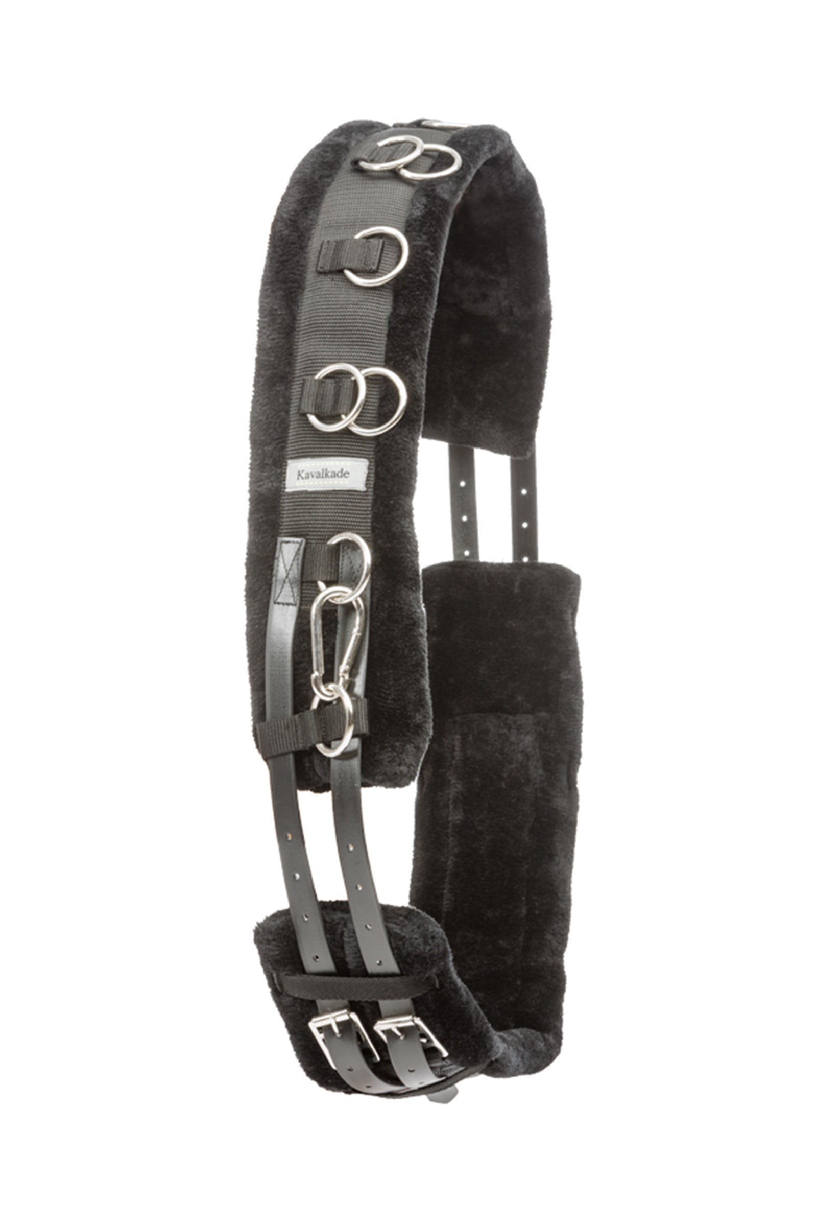 Kavalkade Lunging Girth with Fake Fur Zadels & Singels