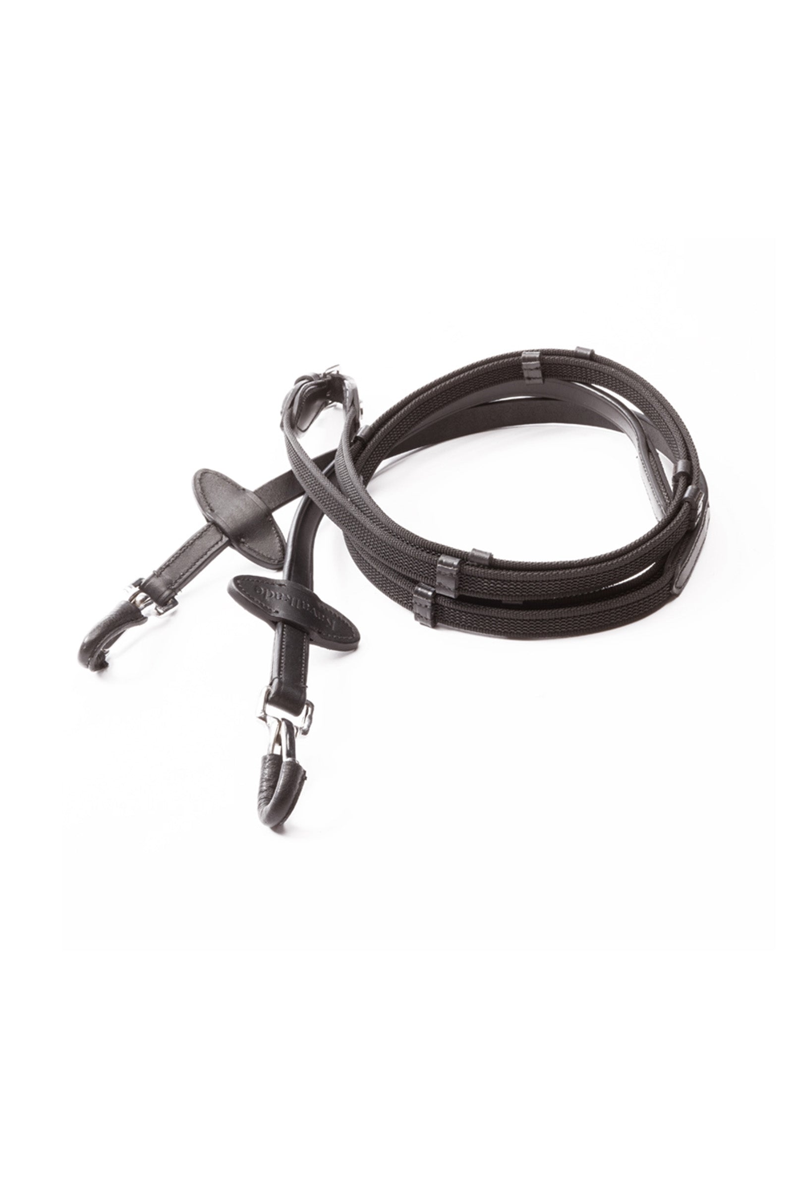 Kavalkade Silent Rubberised Reins with Snap Hoofdstellen & Teugels