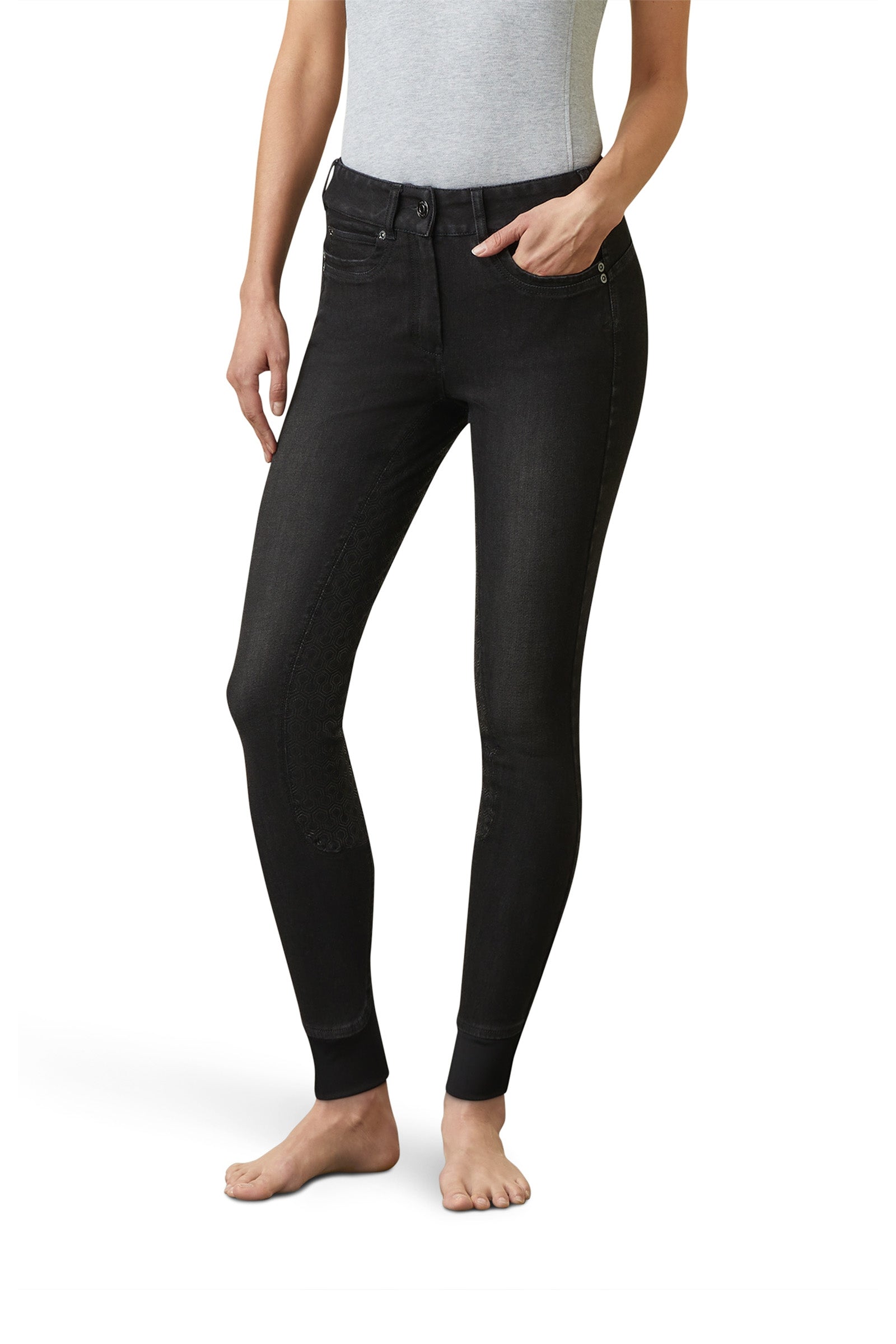 Ariat Halo B Denim rijbroek met volledige grip voor dames Womens Breeches