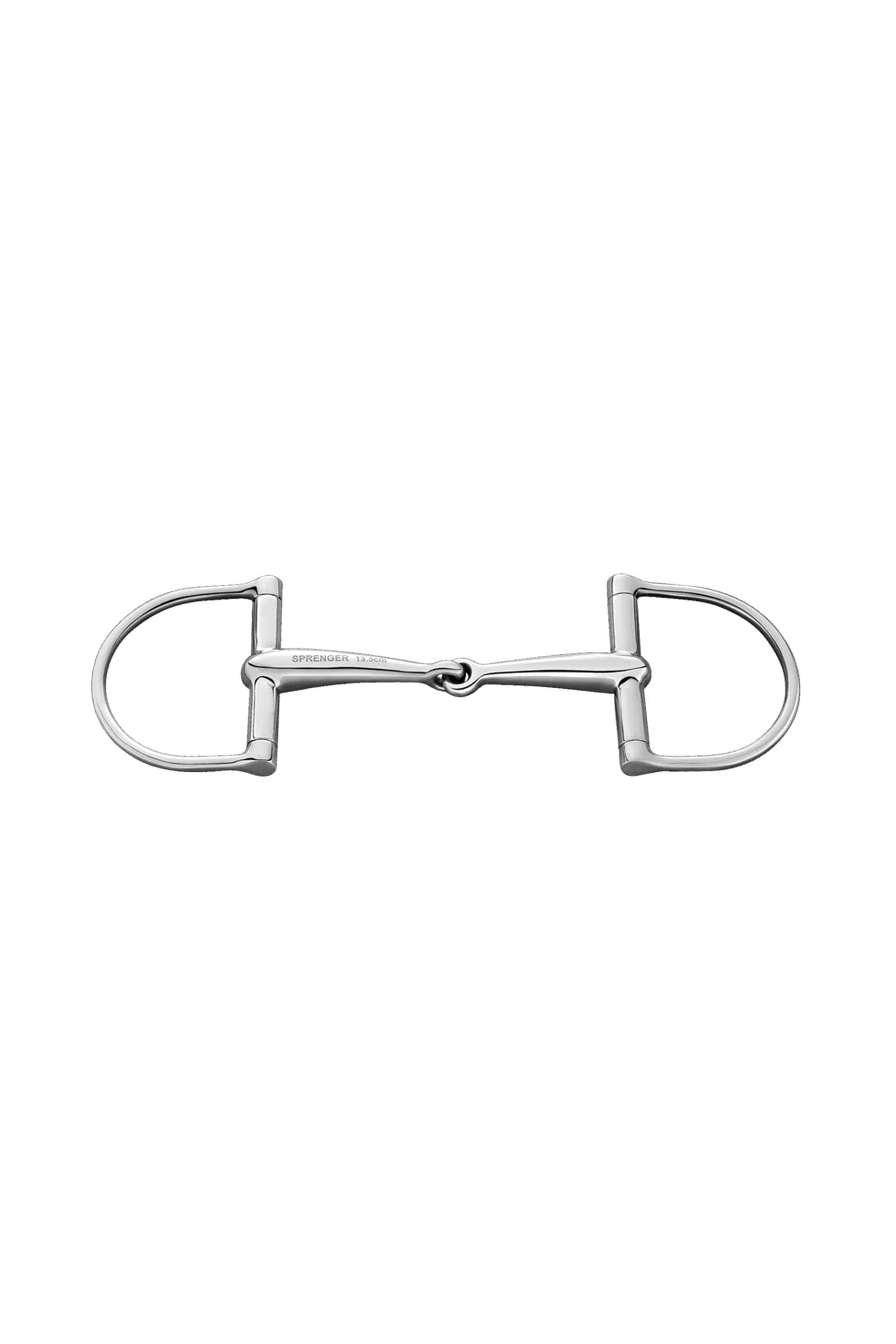Sprenger D ring bit, enkel gebroken, 16 mm, roestvrij staal Bitten