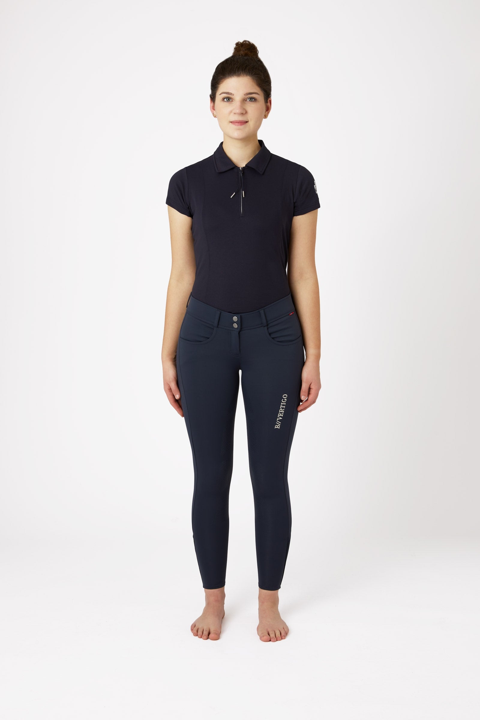 B Vertigo Meghan Full Seat Breeches with Silicone Grip for Woman Womens Breeches