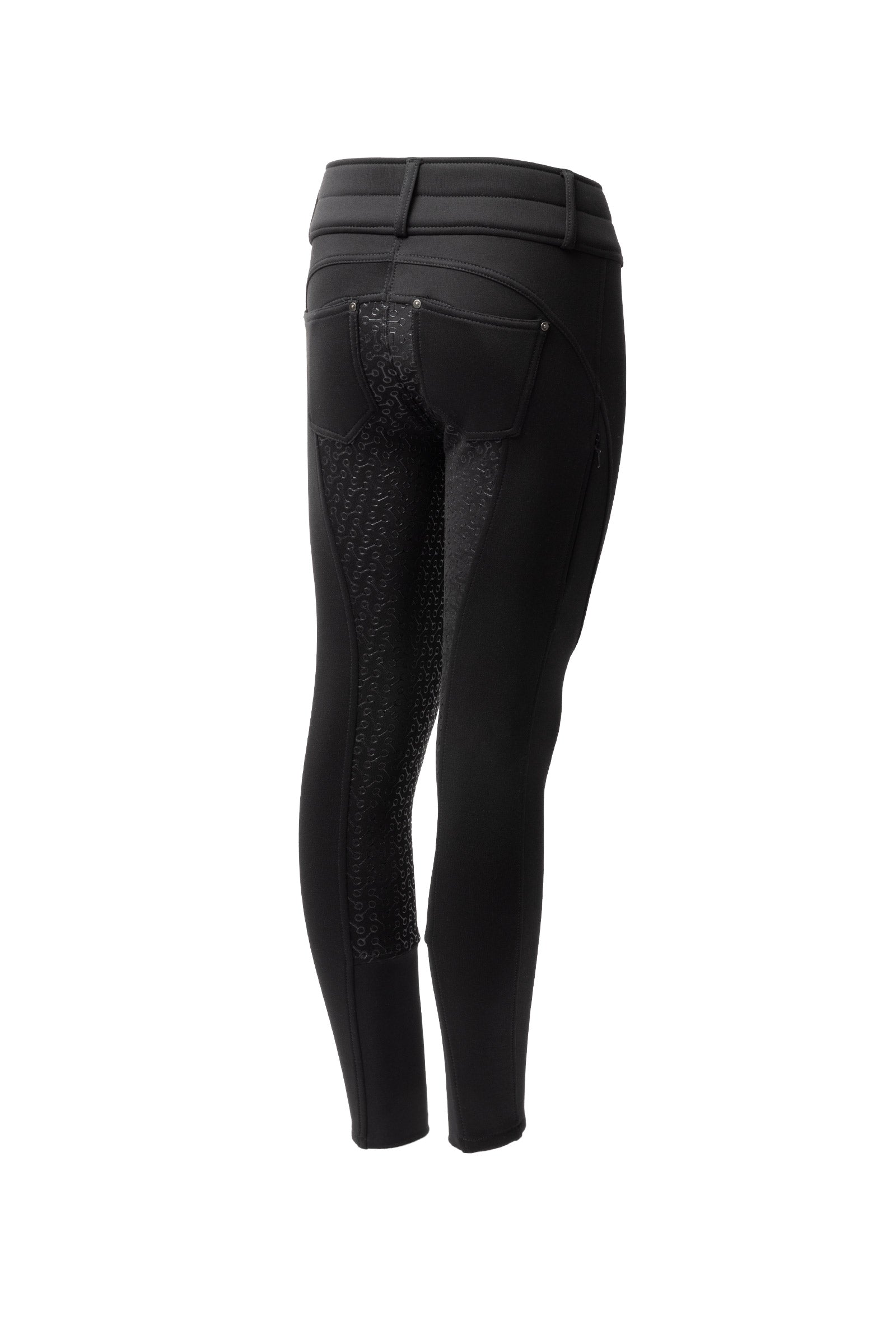 Horze Rhea Kids´ Thermo Fullgrip Breeches with Hip Pockets Kids Apparel