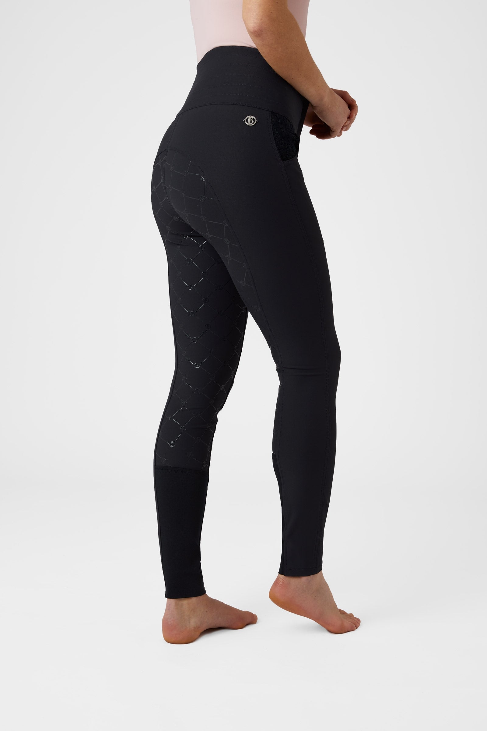 B Vertigo Natalia Paardrijbroek met zakken met kant Womens Breeches