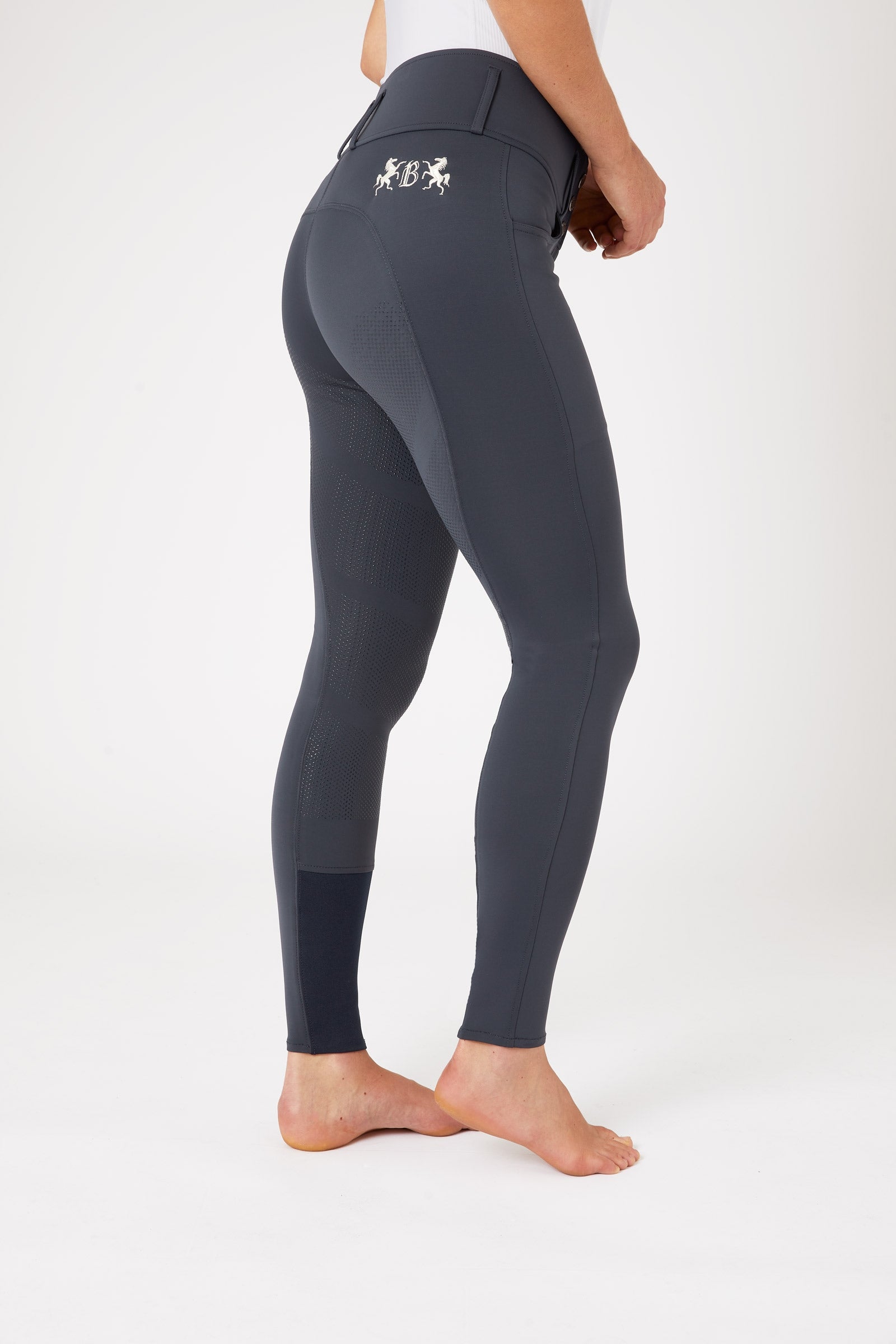 B Vertigo Meghan dames rijbroek met high waist en full seat Womens Breeches