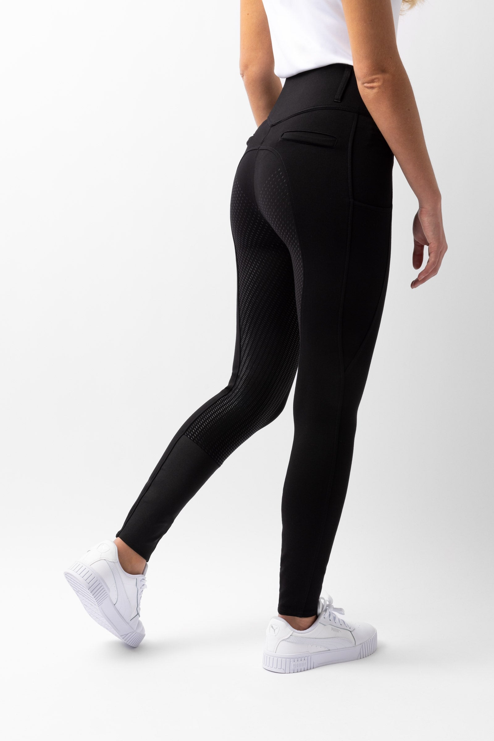 Horze Mira Rijbroek Hoge Taille, fullgrip Womens Breeches