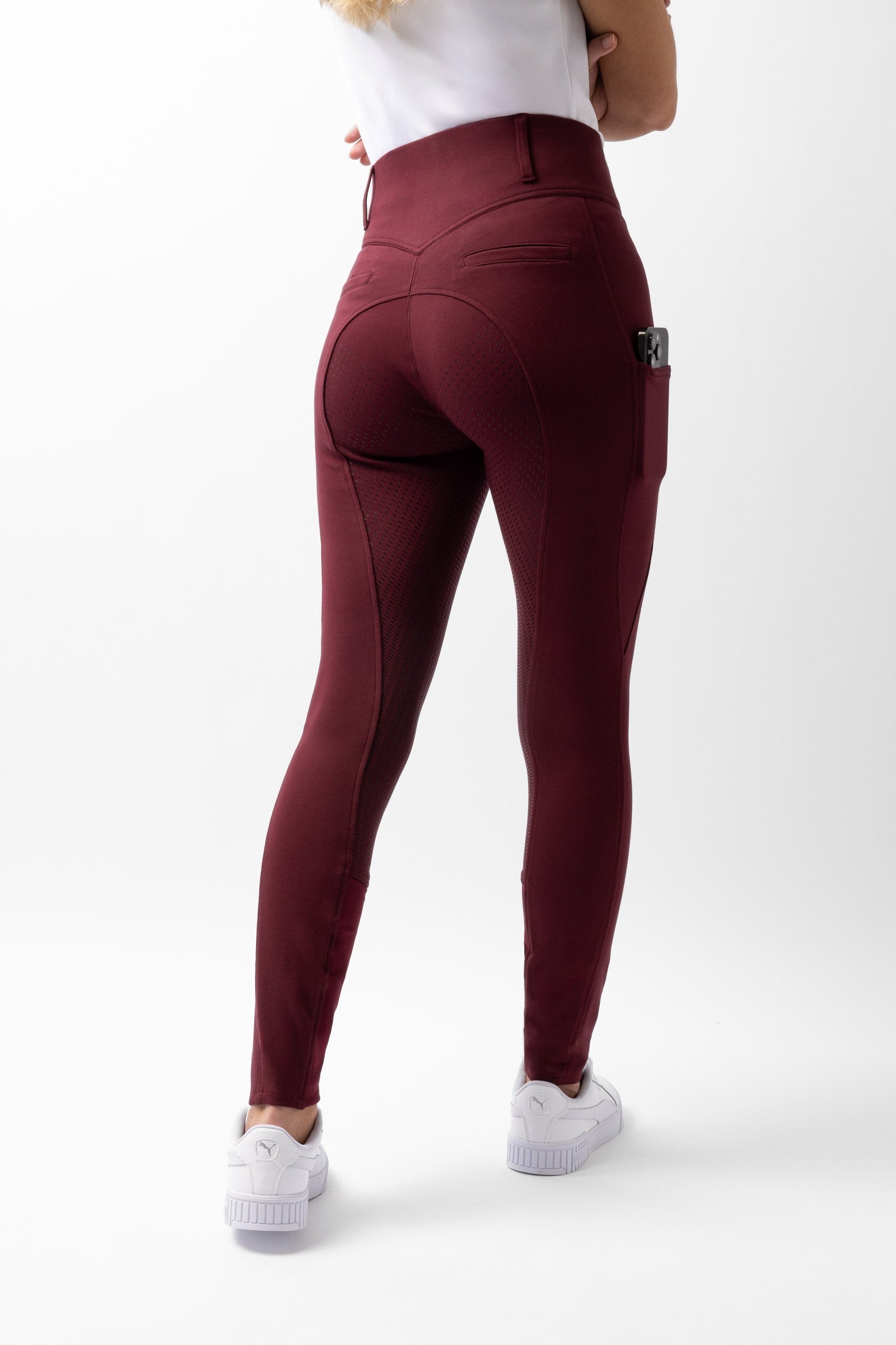 Horze Mira Rijbroek Hoge Taille, fullgrip Womens Breeches