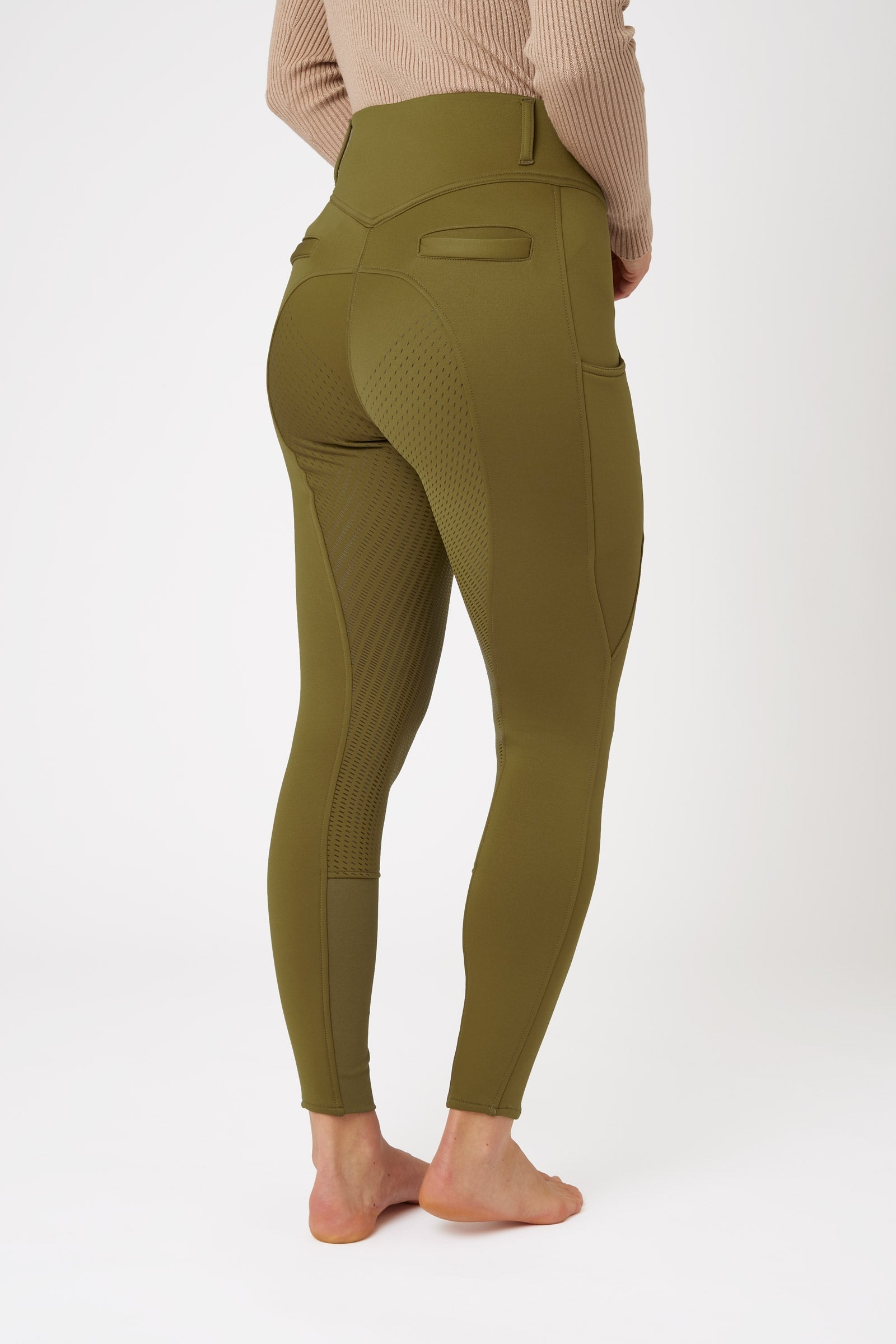 Horze Mira Thermo fullgrip rijbroek, dames Womens Breeches