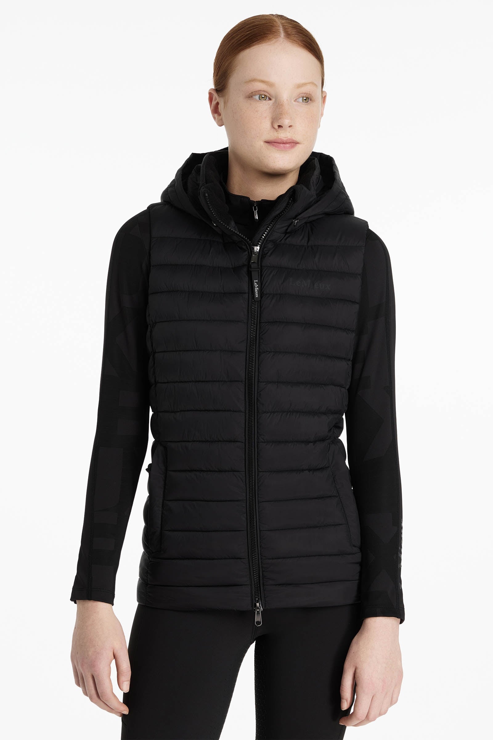 LeMieux Young Rider Ruby gewatteerd kinderbodywarmer Kinder paardrijkleding