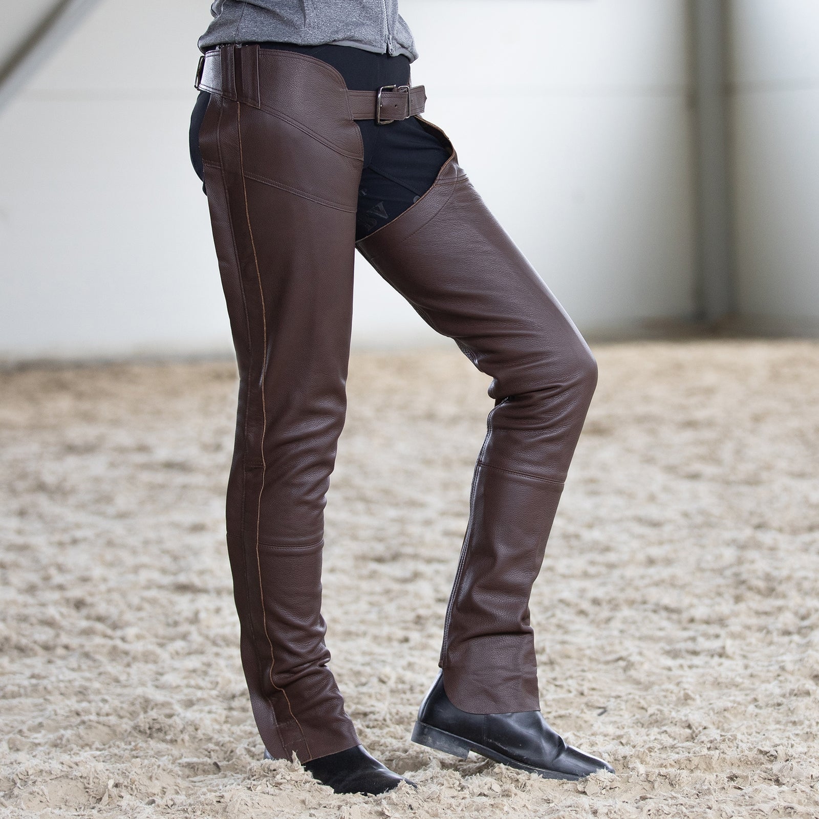Horze Blake Leather Full Chaps Riding Boots & Riding Shoes