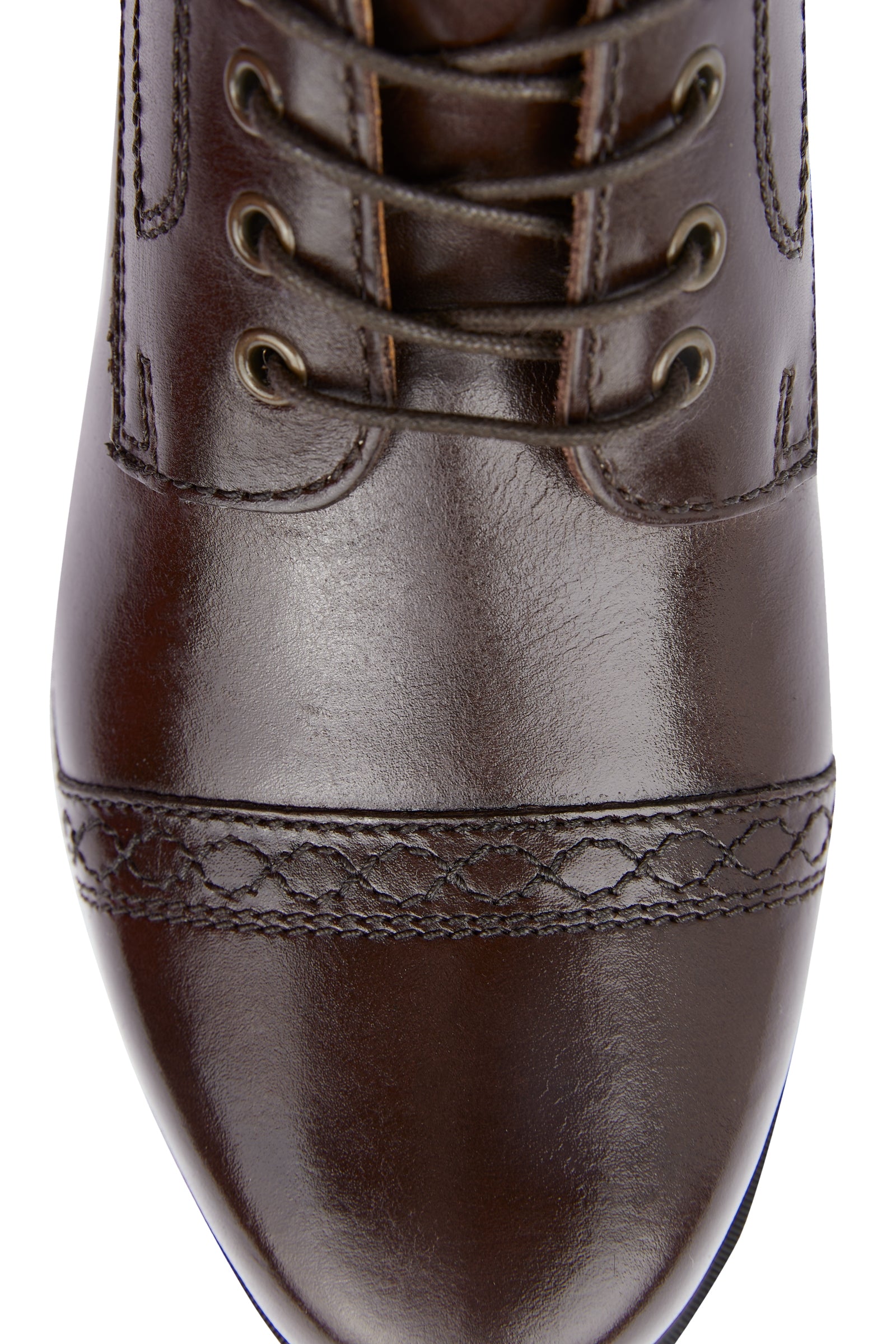 B Vertigo Women's Jupiter Front-Lace Leather Jodhpur Boots Riding Boots & Riding Shoes