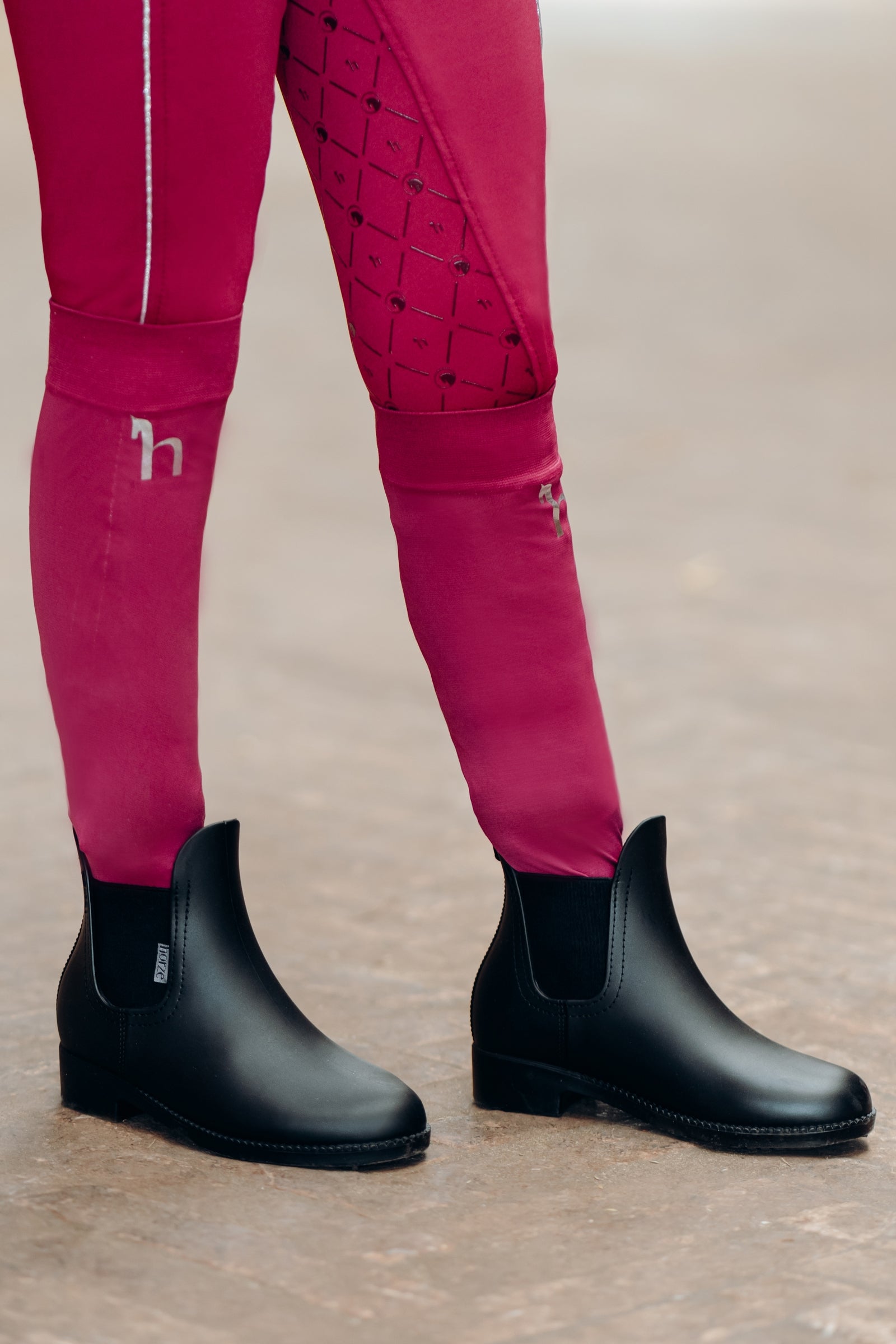 Horze Bonn Kids Rubber Jodhpur Boots Riding Boots & Riding Shoes