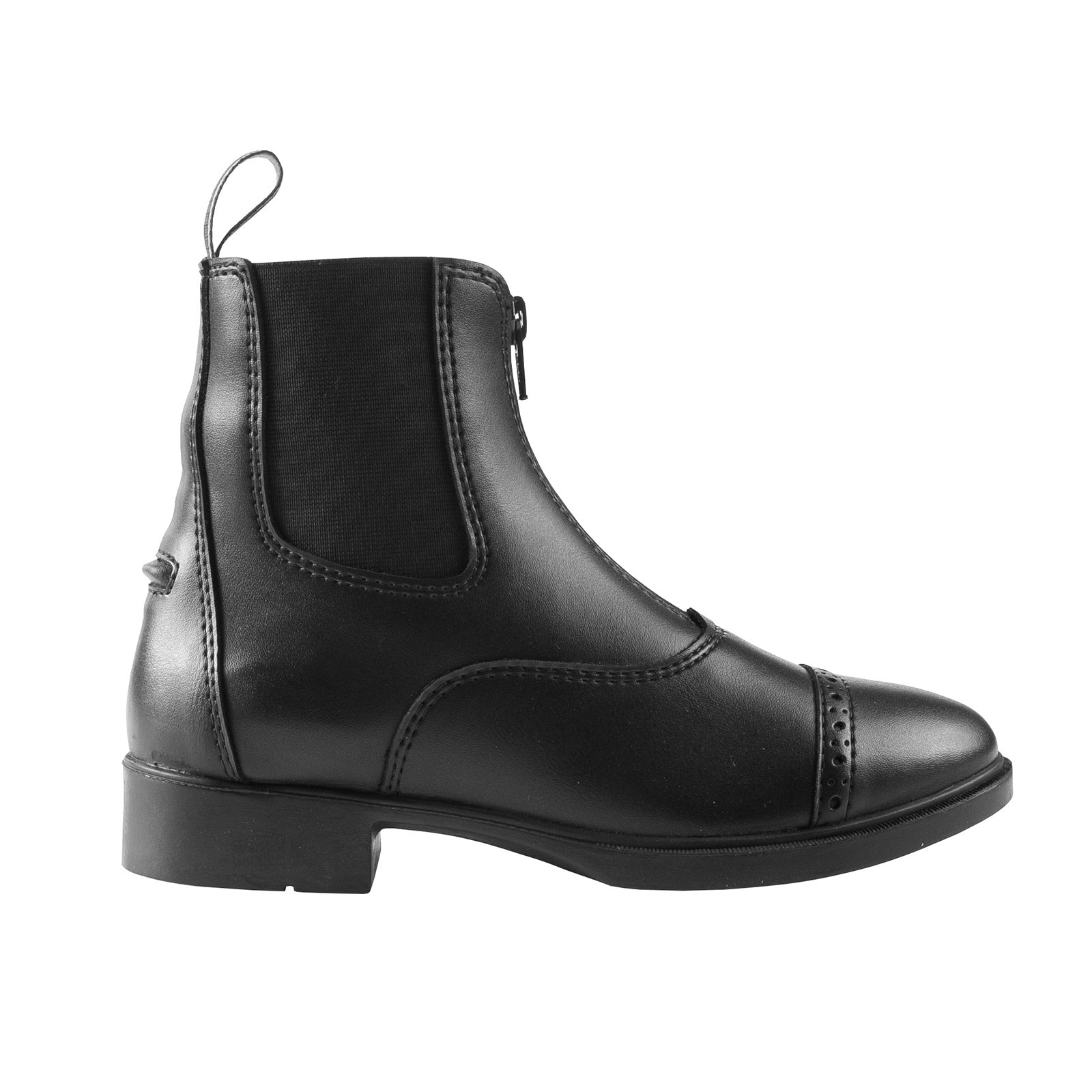 Horze Wexford Kids Front-Zip Jodhpur Boots Riding Boots & Riding Shoes
